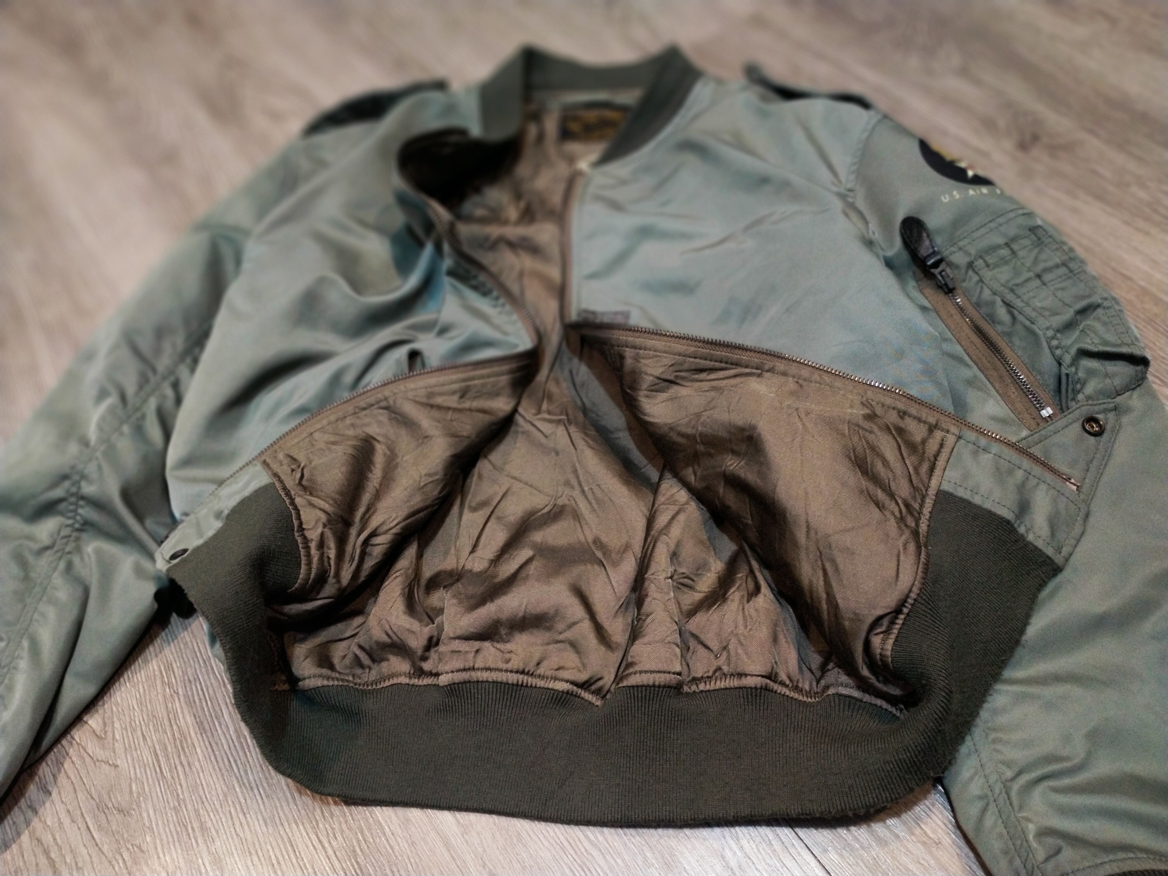 Vintage Houston L2-B Flight Jacket Size US XXL / EU 58 / 5 - 5 Thumbnail