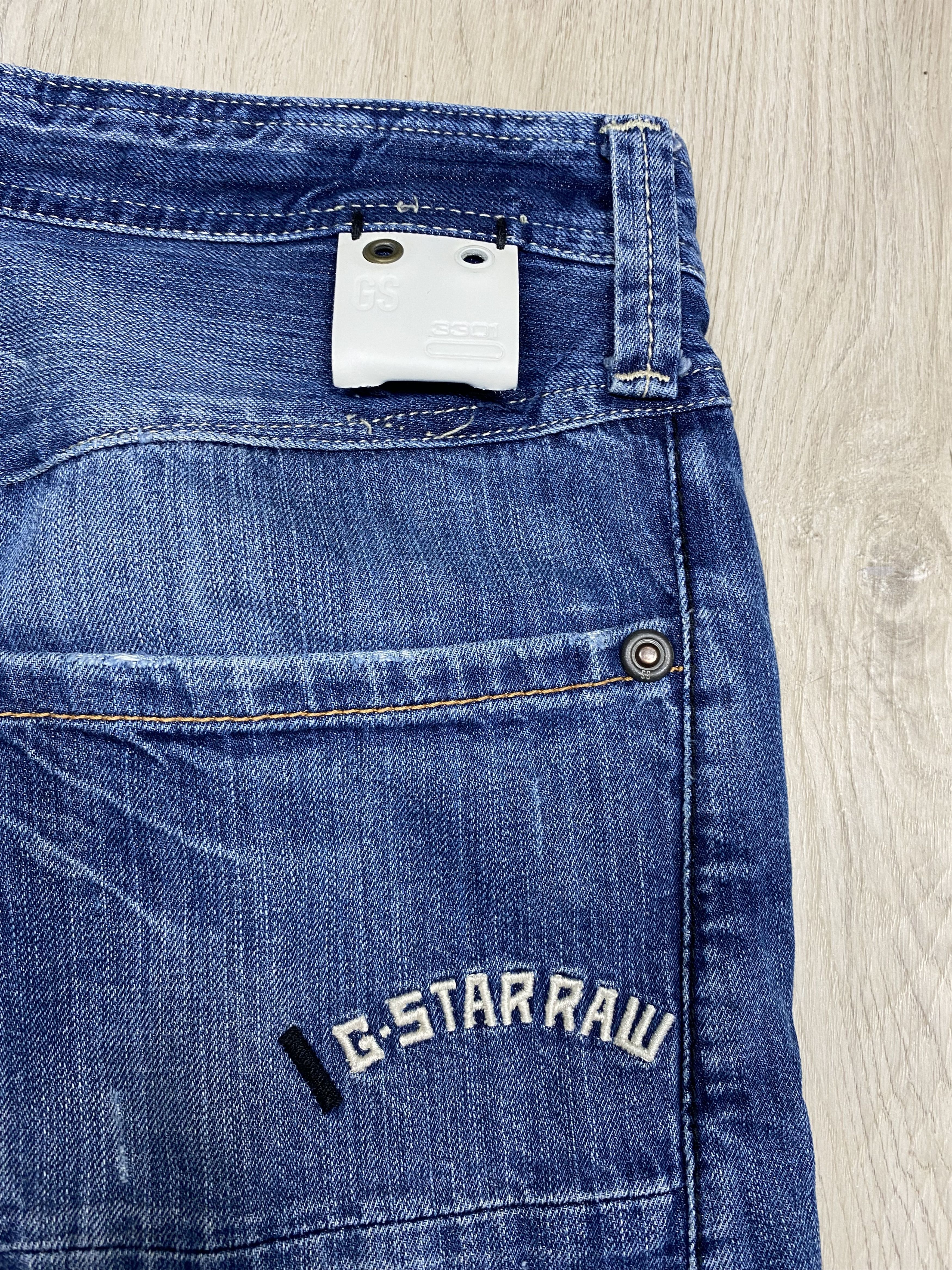 G-Star G Star Raw Vintage Mens Denim Pants Jeans Size US 33 - 6 Thumbnail