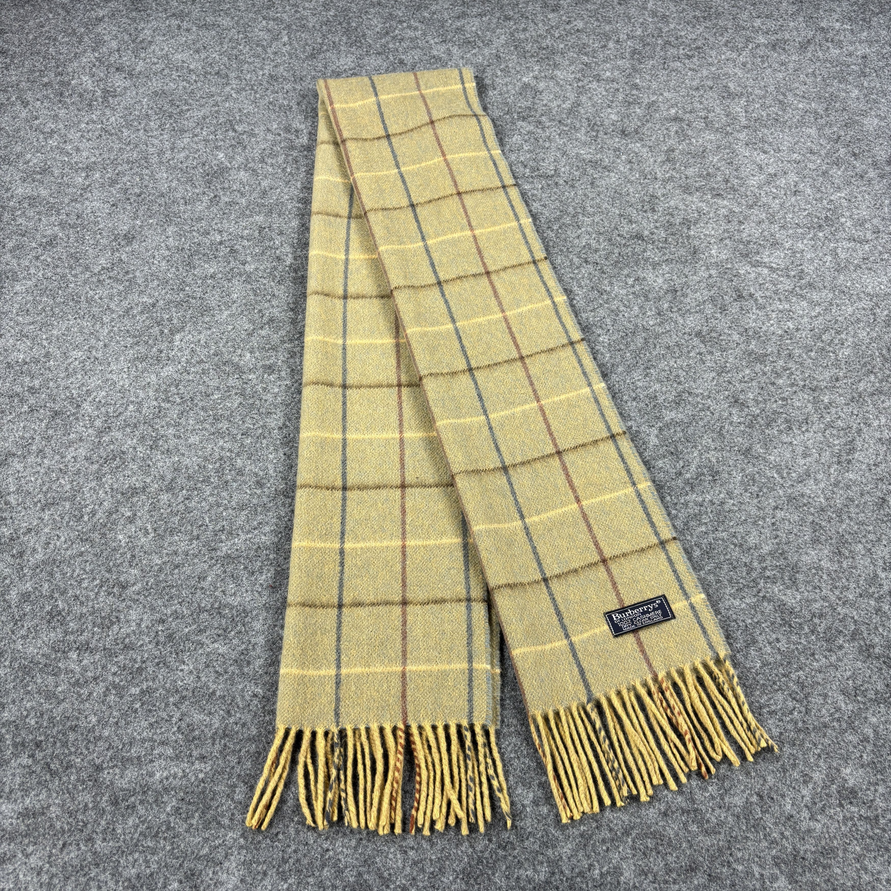 Burberry × Vintage GF10718 Burberry Scarf Neck Wear Muffler Nova Check Size ONE SIZE - 1 Thumbnail