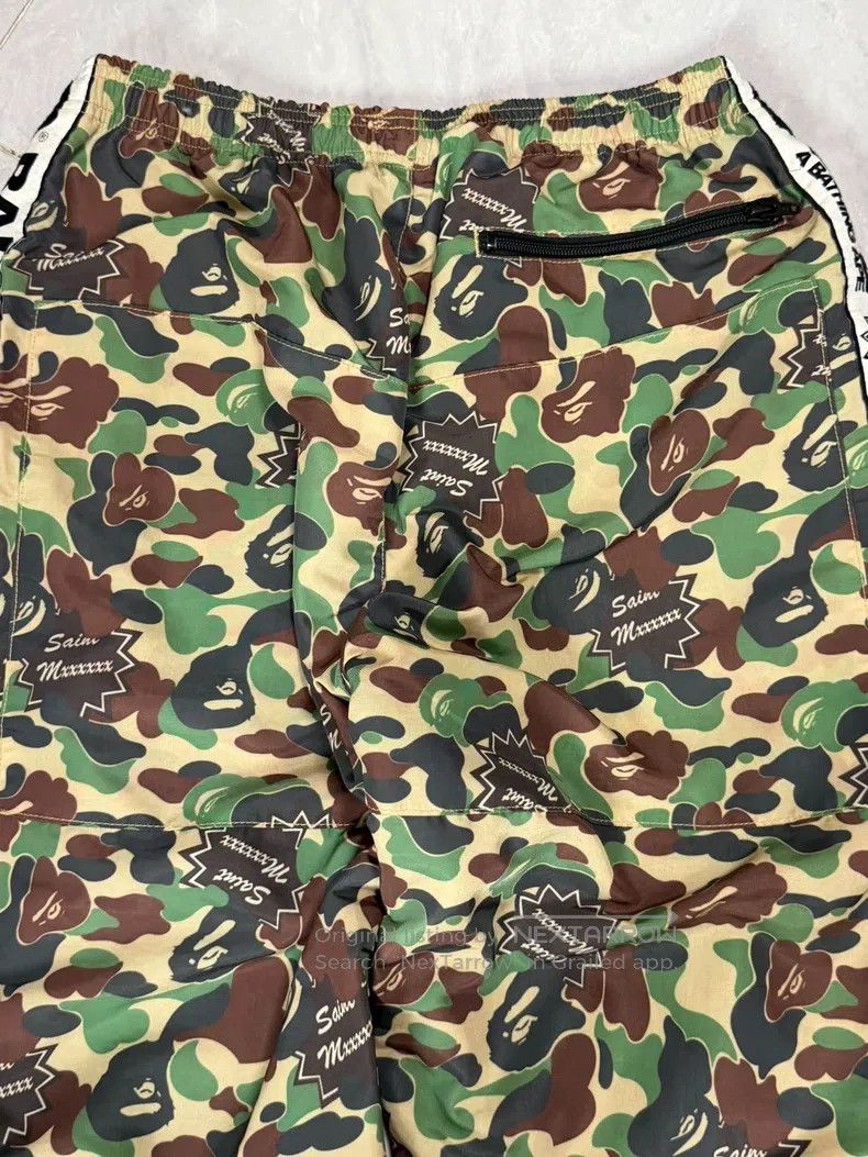 Saint Michael Saint Michael size m Camo print joint design pants Size US 30 / EU 46 - 6 Thumbnail