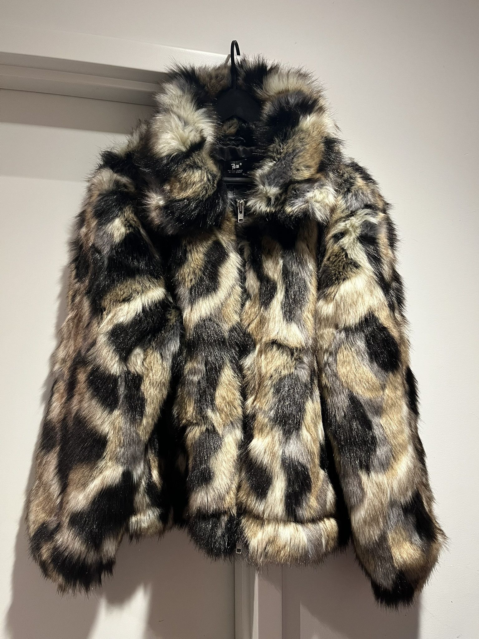 Patta Patta Patchwork Faux Fur Jacket Size US M / EU 48-50 / 2 - 1 Thumbnail