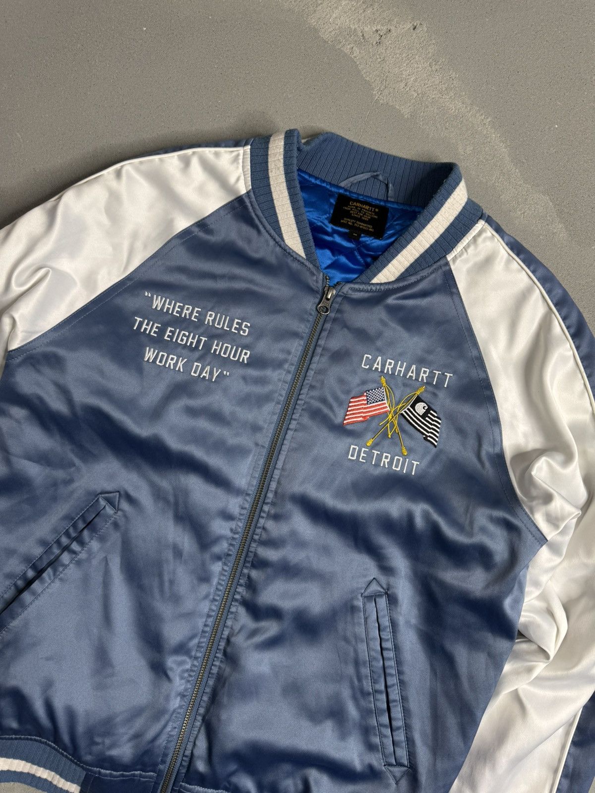 Carhartt Vintage Bomber Carhartt Michigan Souvenir Jacket Size US M / EU 48-50 / 2 - 3 Thumbnail