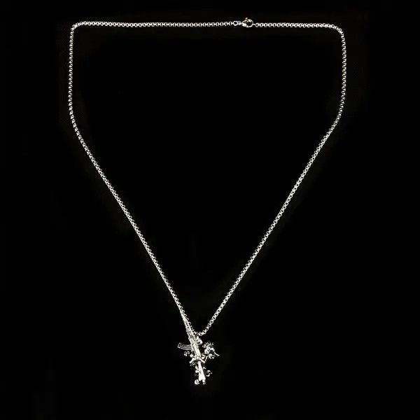 Jewelry Chiyuri x Junko Angel Necklace Punk Y2K Chain Size ONE SIZE - 8 Thumbnail