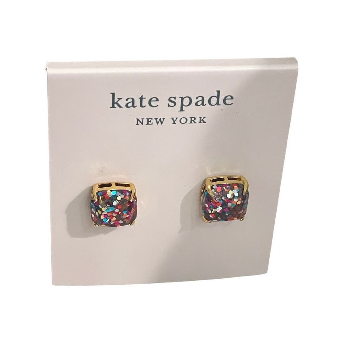 Kate Spade Kate Spade New York Mini Small Square Studs Earrings Multi Size ONE SIZE - 3 Thumbnail