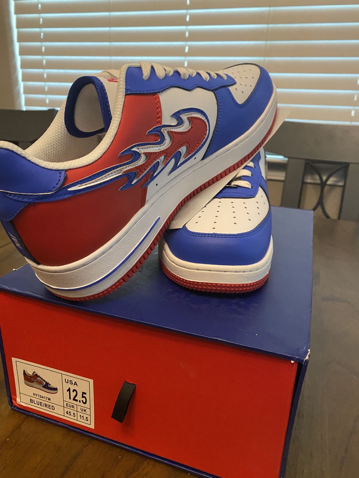 Designer Custom Designer NAF 4th of July edition Size US 12.5 / EU 45-46 - 4 Thumbnail