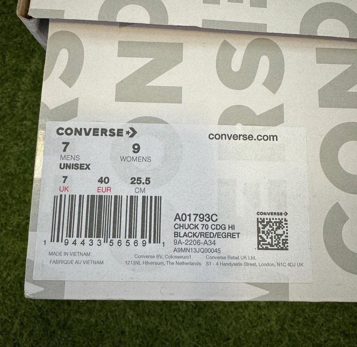 Comme des Garcons PLAY × Converse Converse x CDG chuck 70 Size US 7 / EU 40 - 7 Thumbnail