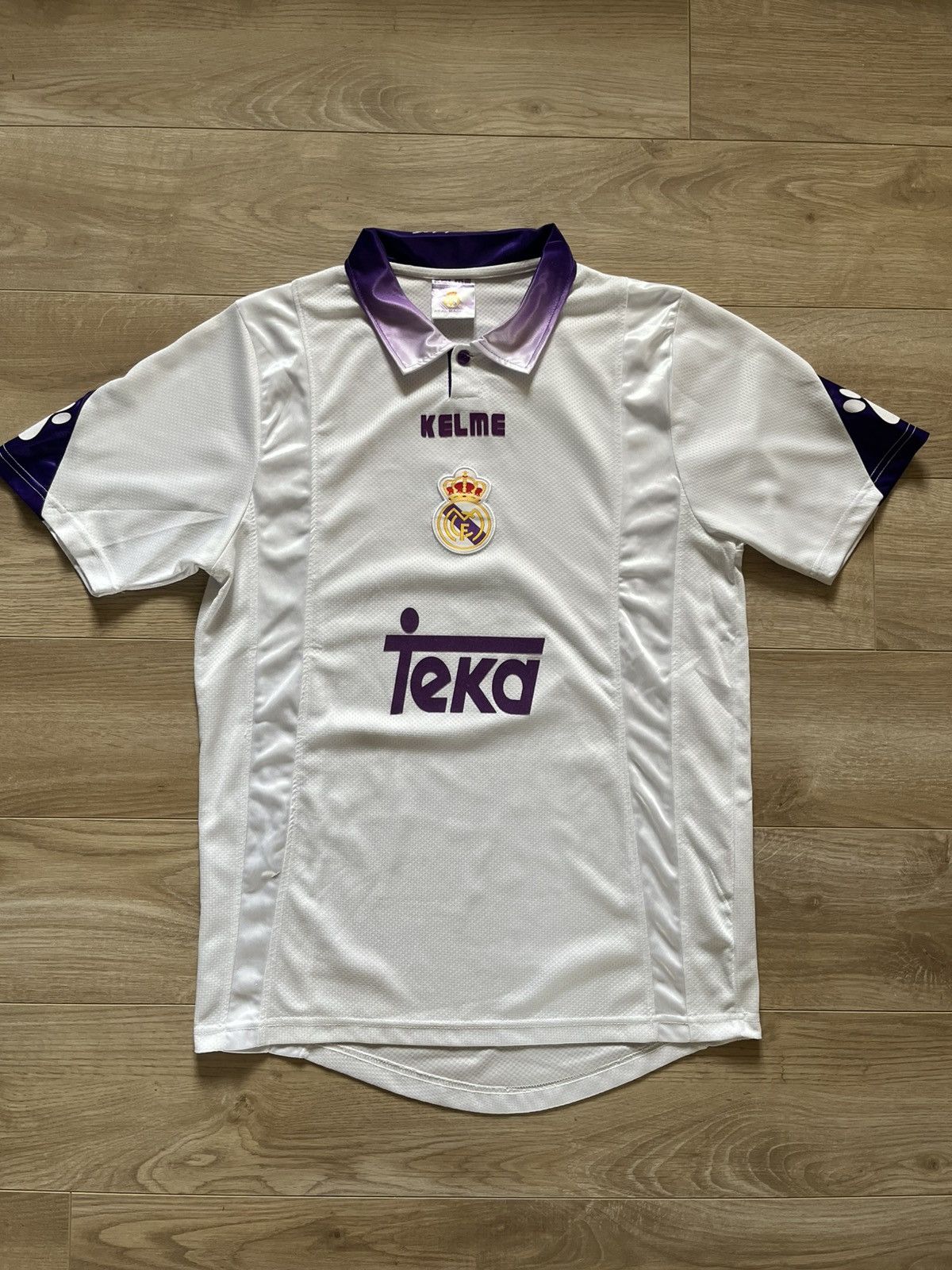 Other Kelme Raul Real Madrid football jersey vintage 90s 1997/1998 Size US L / EU 52-54 / 3 - 2 Thumbnail