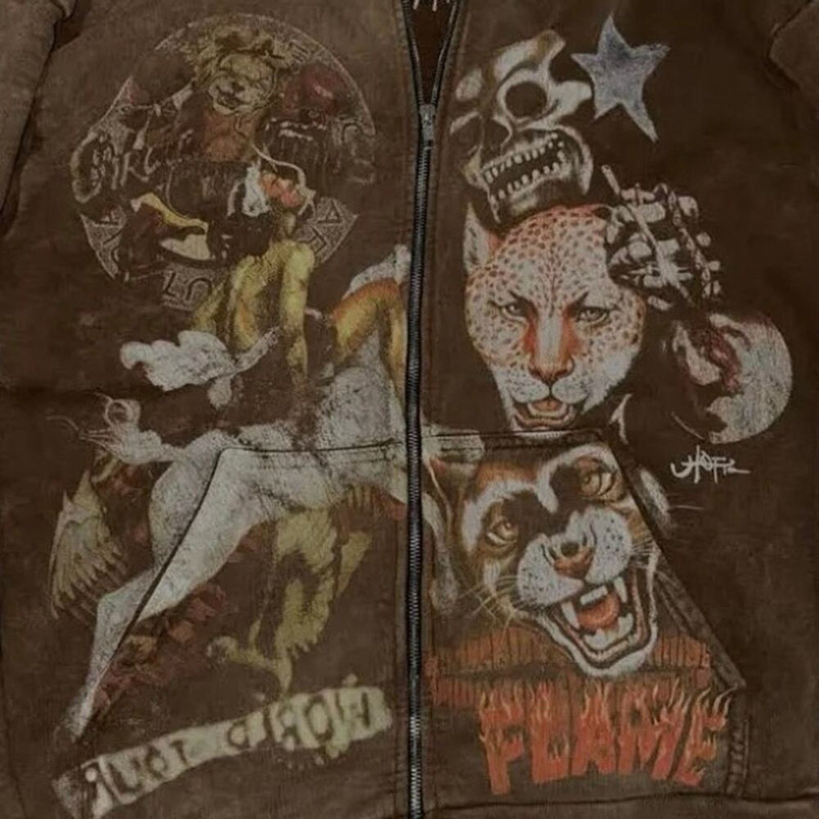 Travis Scott TRAVIS SCOTT Utopia Circus Maximus 2024 Tour Hoodie Size 2XL Size US XXL / EU 58 / 5 - 3 Thumbnail