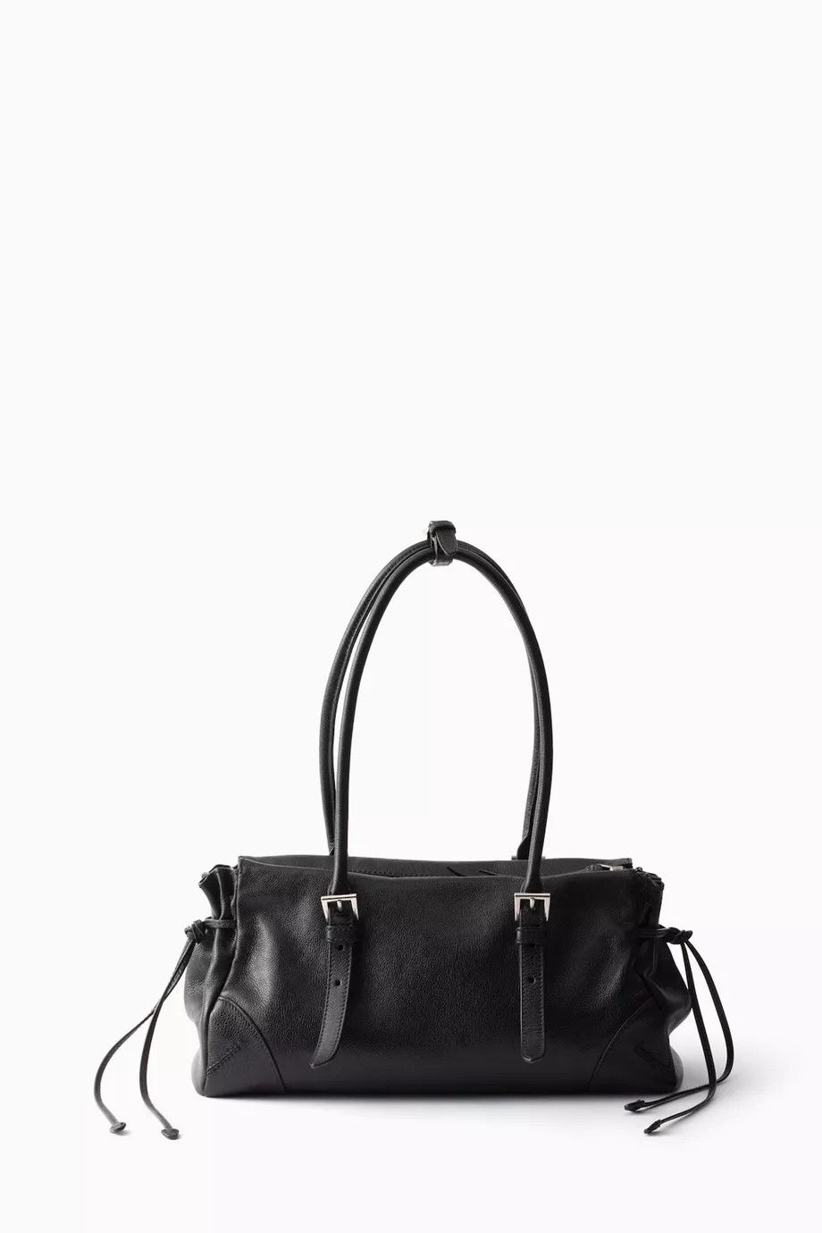 Prada os11x0126 Size: OS / Medium Bonnie Tote Bag in Black Size ONE SIZE - 3 Thumbnail