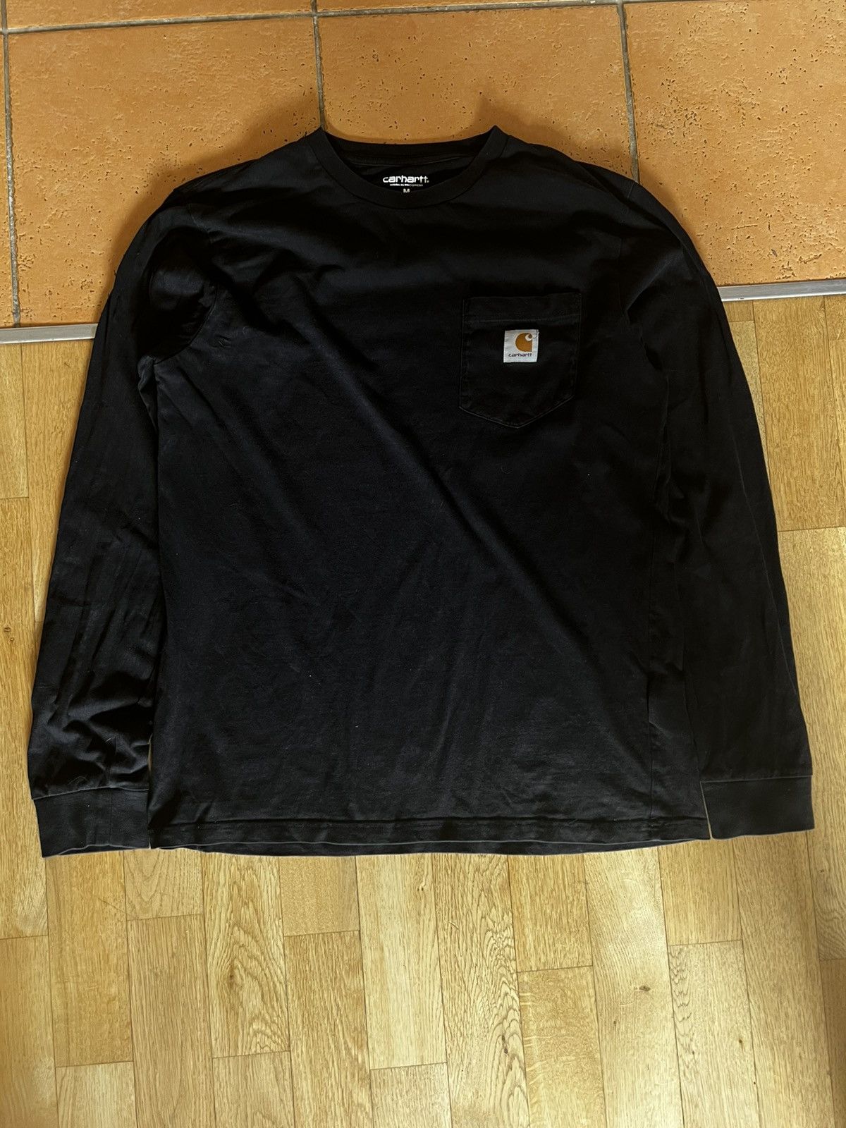 Carhartt × Vintage Carhartt Long Sleeve Pocket Tee Size US M / EU 48-50 / 2 - 1 Thumbnail