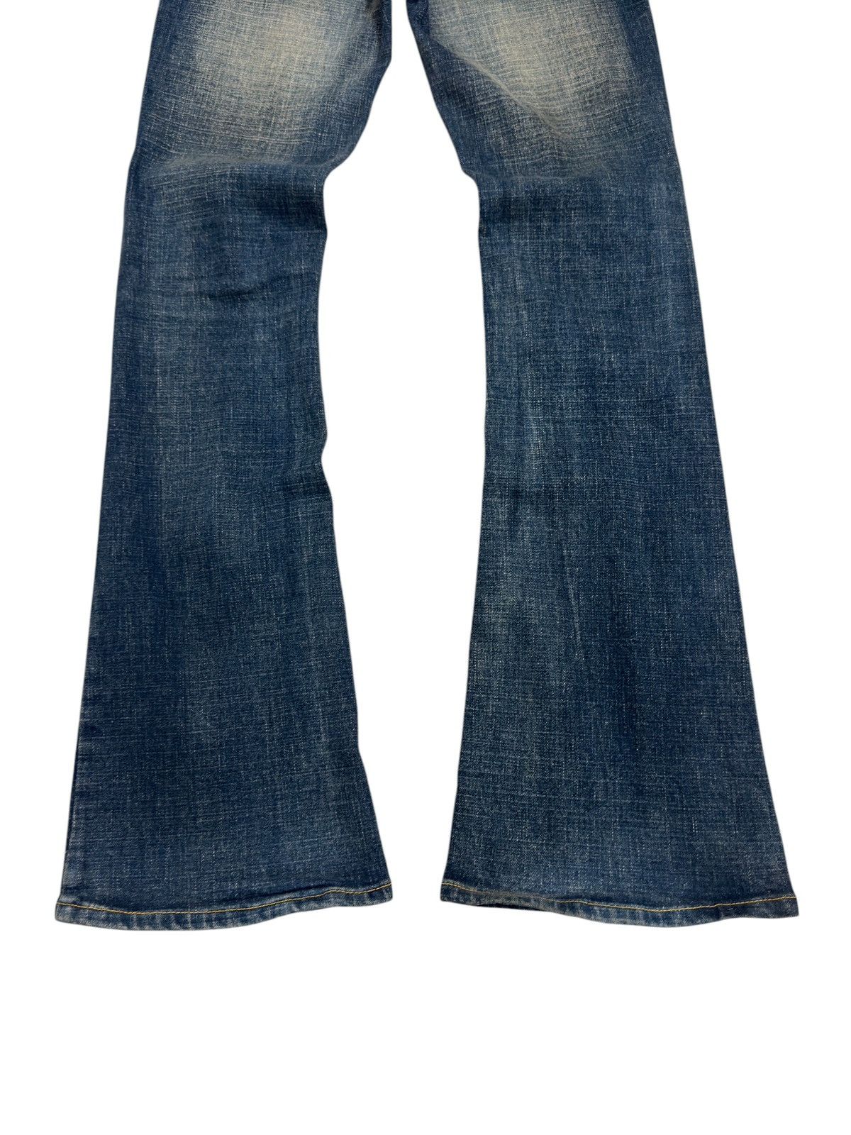 Hysteric Glamour FLARED HEAVEN WINGER GOT WING POCKET MUD WASH DENIM Size US 27 - 14 Thumbnail