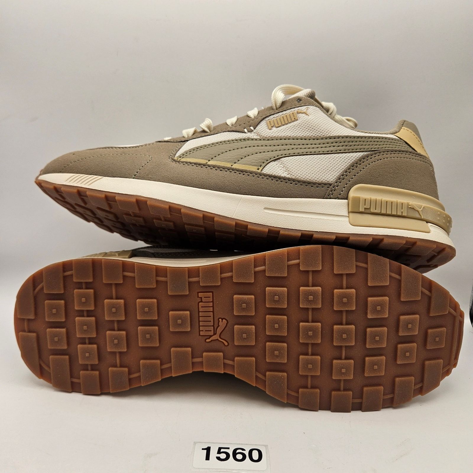 Puma PUMA MEN'S 11.5 GRAVITON ATHLETIC WALKING SNEAKER BROWN Size US 11.5 / EU 44-45 - 6 Thumbnail