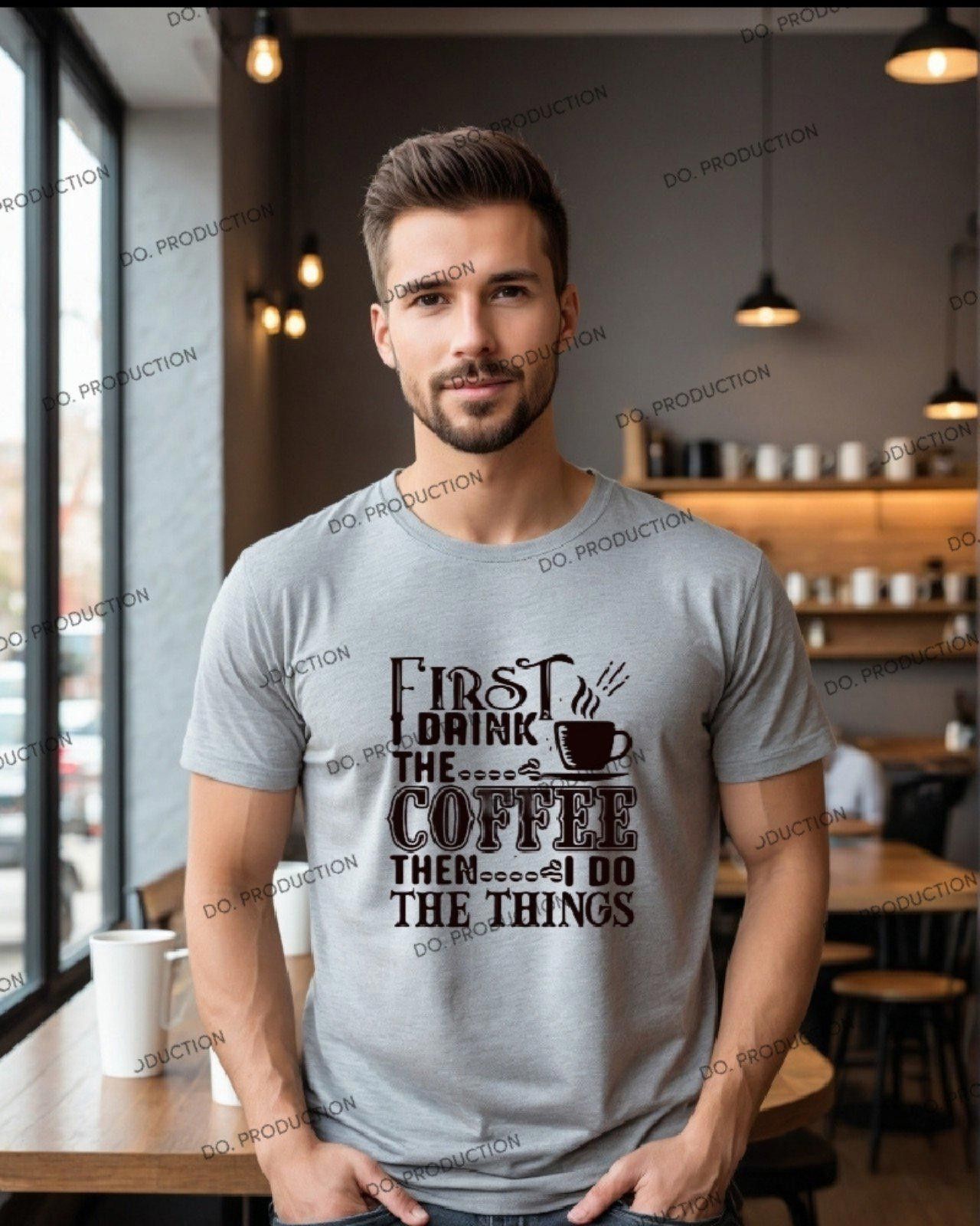 Designer Coffee Time Tshirts Medium Rare collection Size US L / EU 52-54 / 3 - 1 Thumbnail