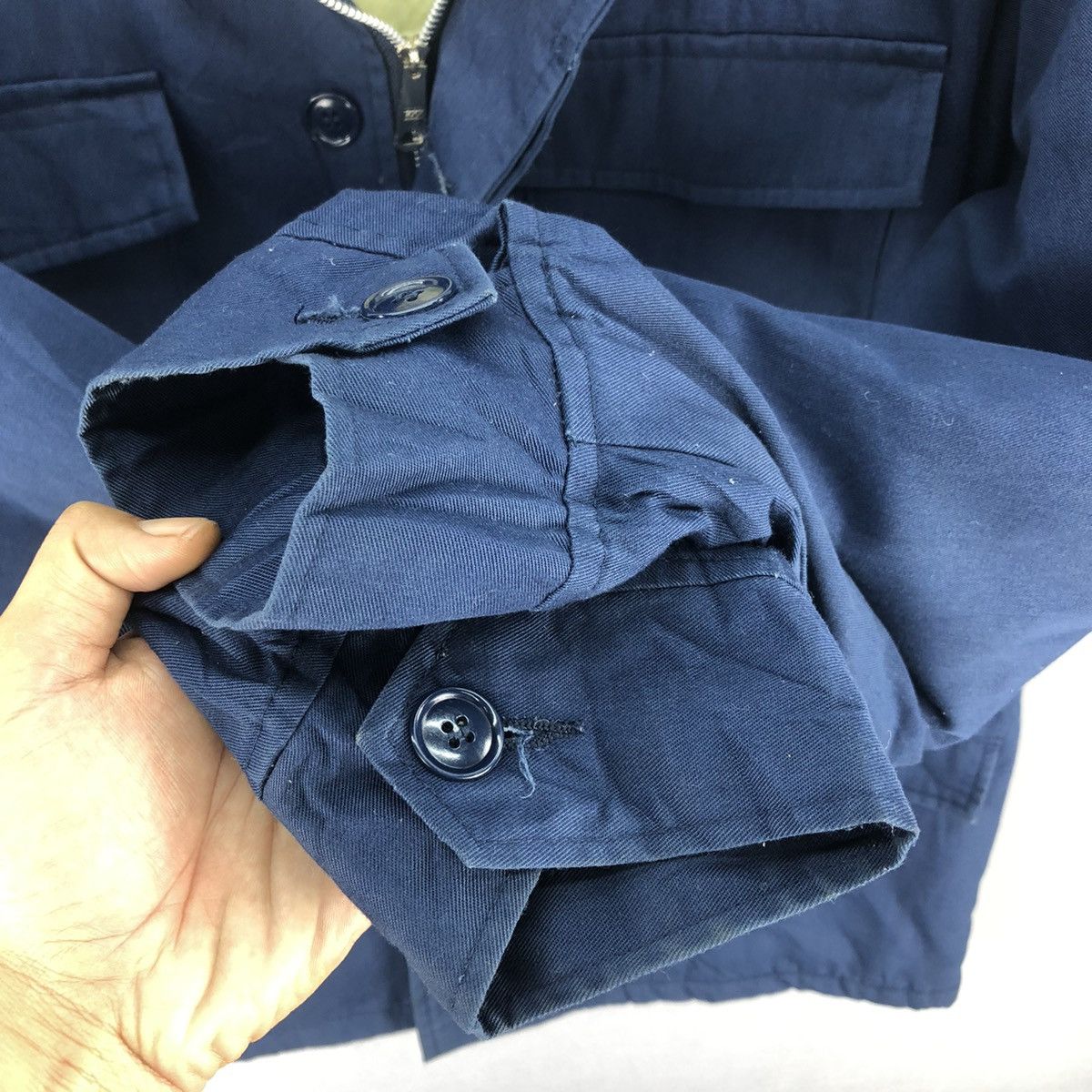 Japanese Brand Vintage Meiwa Winter Coat Workwear Jacket Size US L / EU 52-54 / 3 - 11 Thumbnail