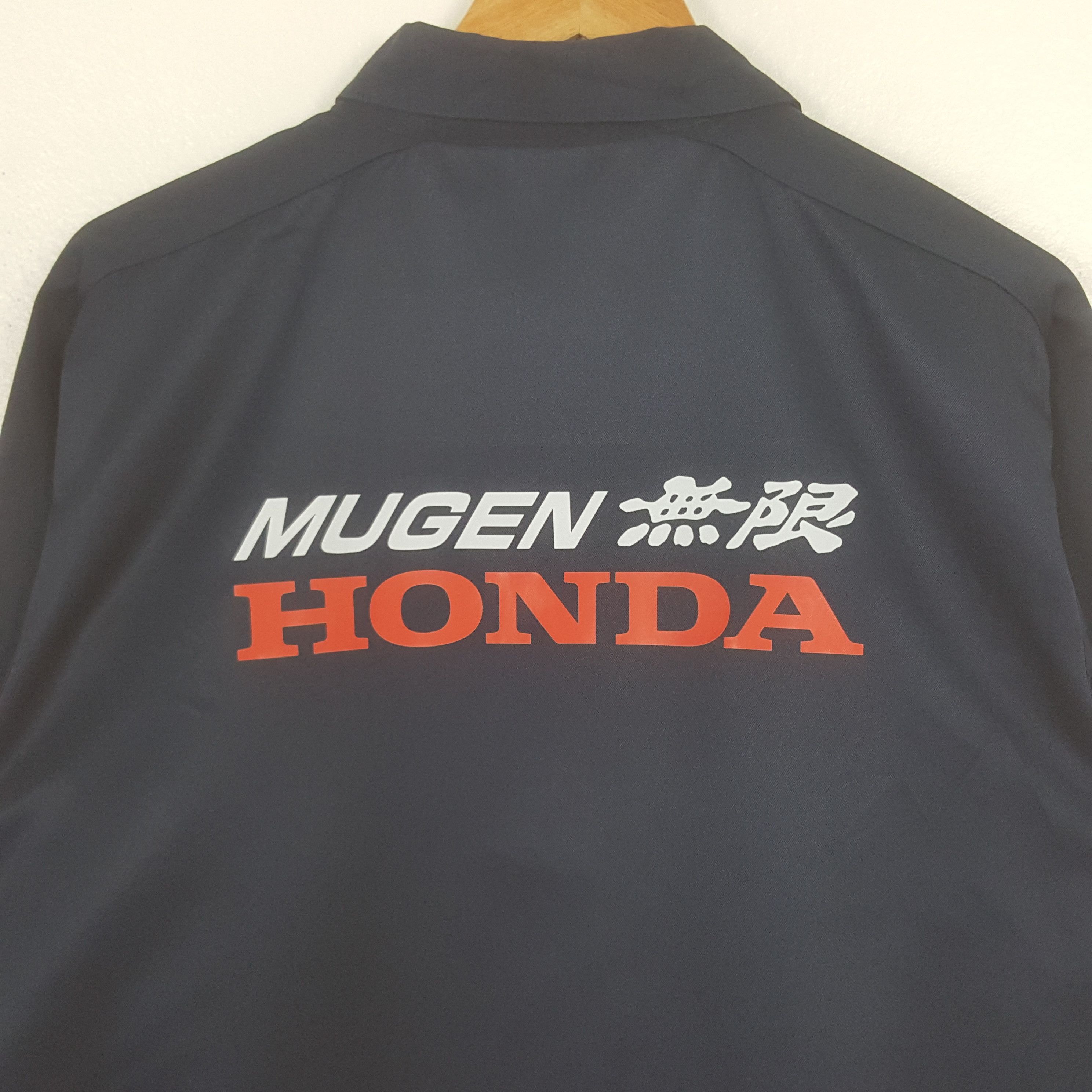 Honda Vintage Mugen Honda Japanese Racing Custom Jacket C316N21 Size US L / EU 52-54 / 3 - 2 Thumbnail