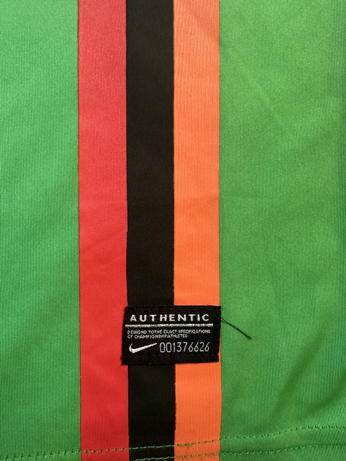 Nike Nike Africa World Cup Zambia Soccer Jersey Large Size US L / EU 52-54 / 3 - 5 Thumbnail