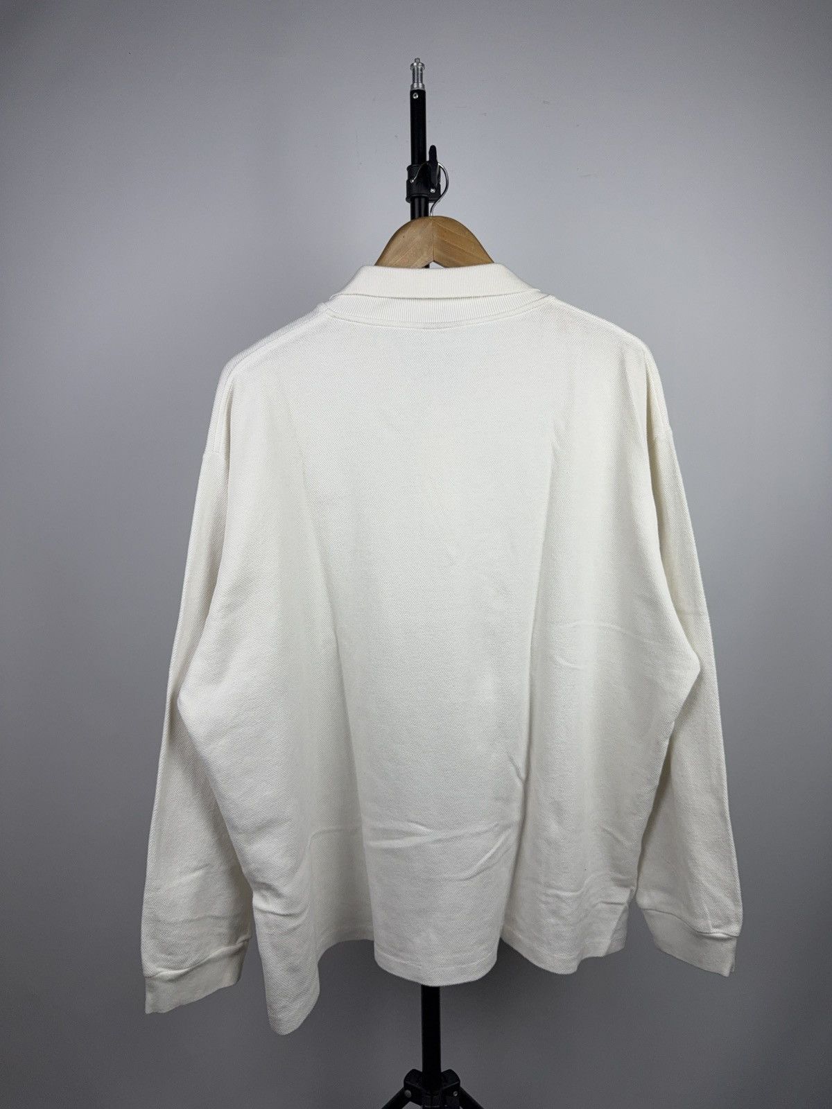 Levi's Vintage Clothing Retro 90s USA Levi’s White Long Sleeve Polo Shirt Red Tab XL Size US XL / EU 56 / 4 - 8 Thumbnail