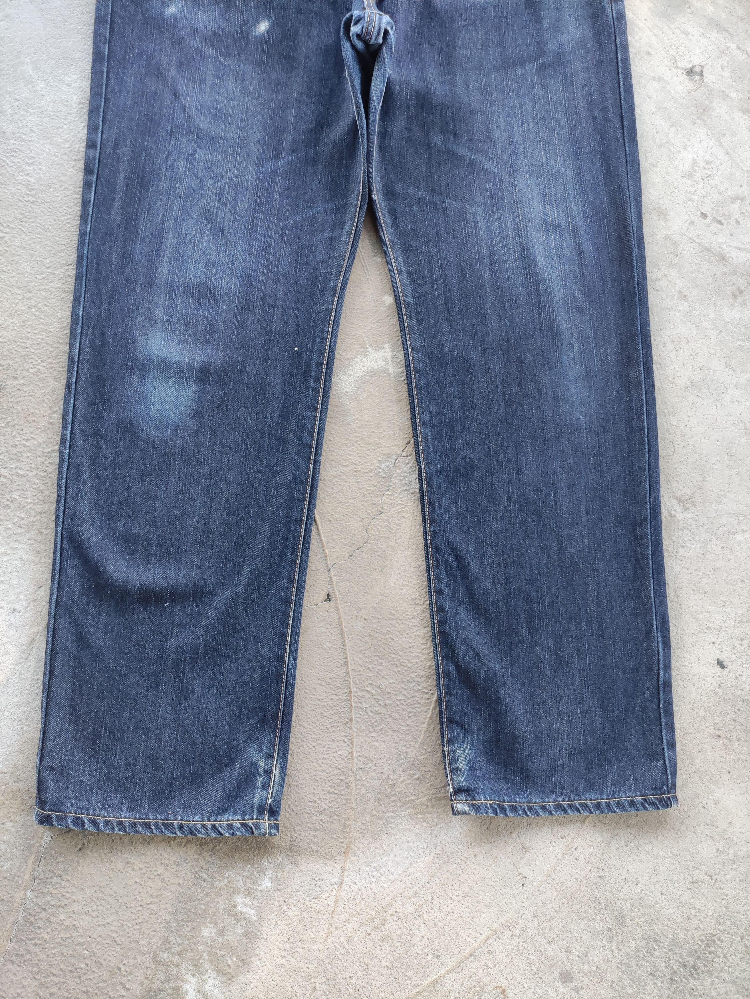 Edwin Vintage Edwin Japan Jean Distressed Faded Denim Pants Size US 39 - 4 Thumbnail