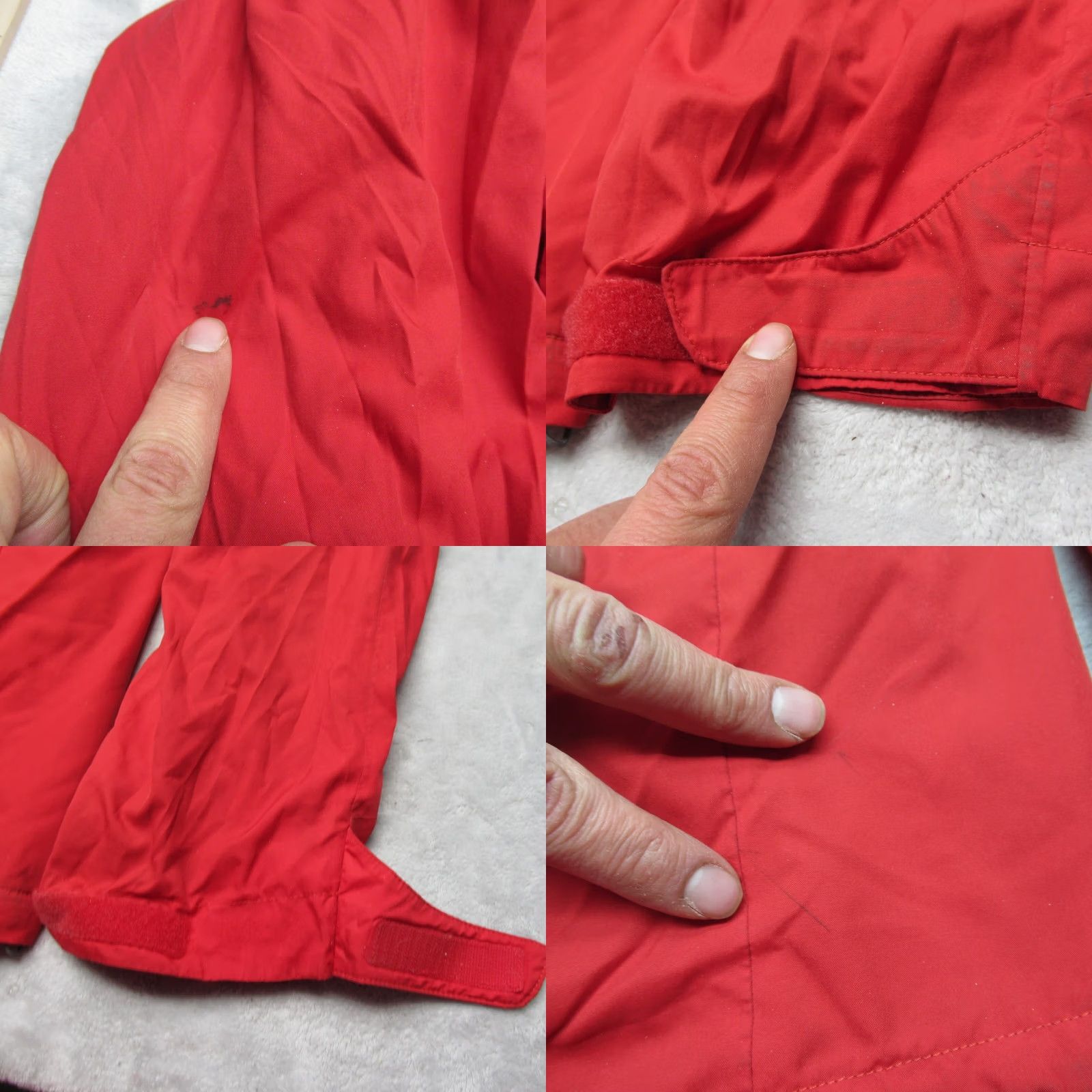 Vintage Columbia Jacket Womens Medium Red Waterproof Interchange Omni Tech Full Zip Size M / US 6-8 / IT 42-44 - 10 Thumbnail
