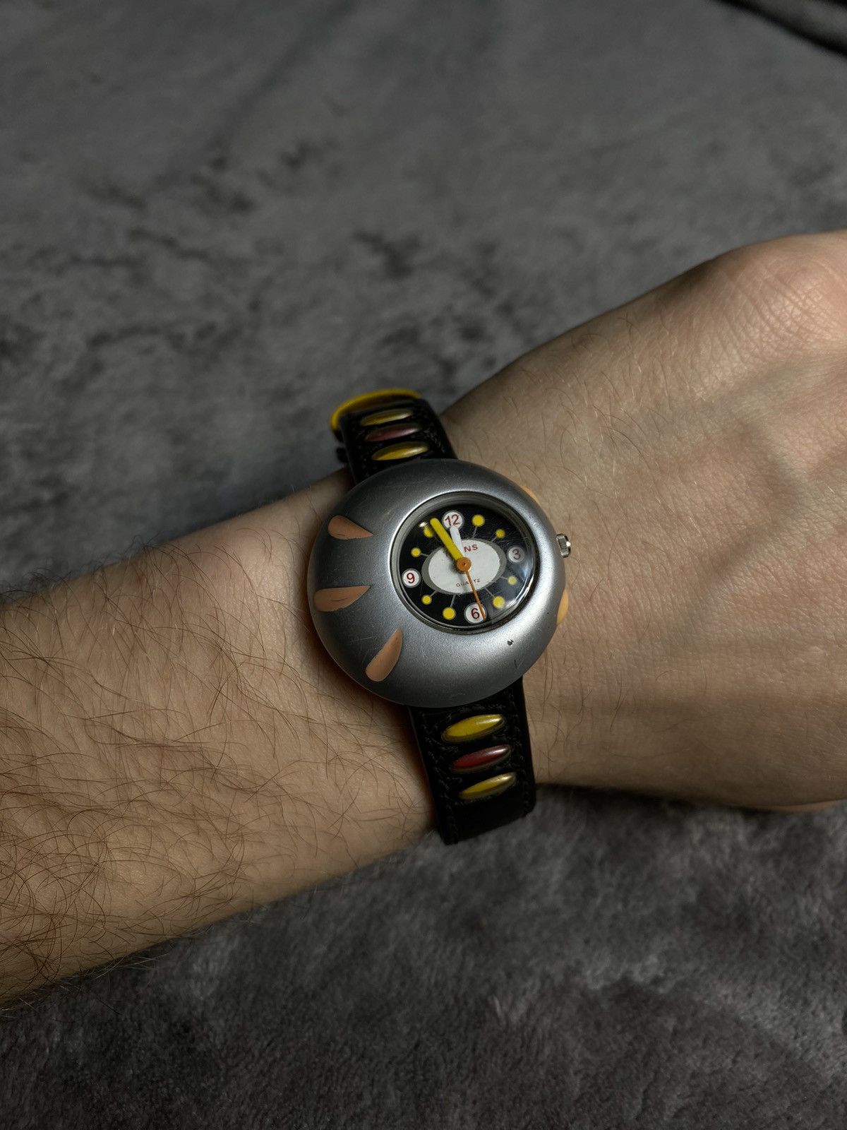 Japanese Brand × Jewelry × Vintage Futuristic Vintage Japanese Style Twins Design Watch Size ONE SIZE - 2 Thumbnail
