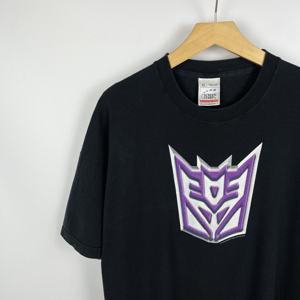 Vintage Vintage Transformers Decepticons Movie Promo T Shirt 2001 Size US XL / EU 56 / 4 - 5 Thumbnail