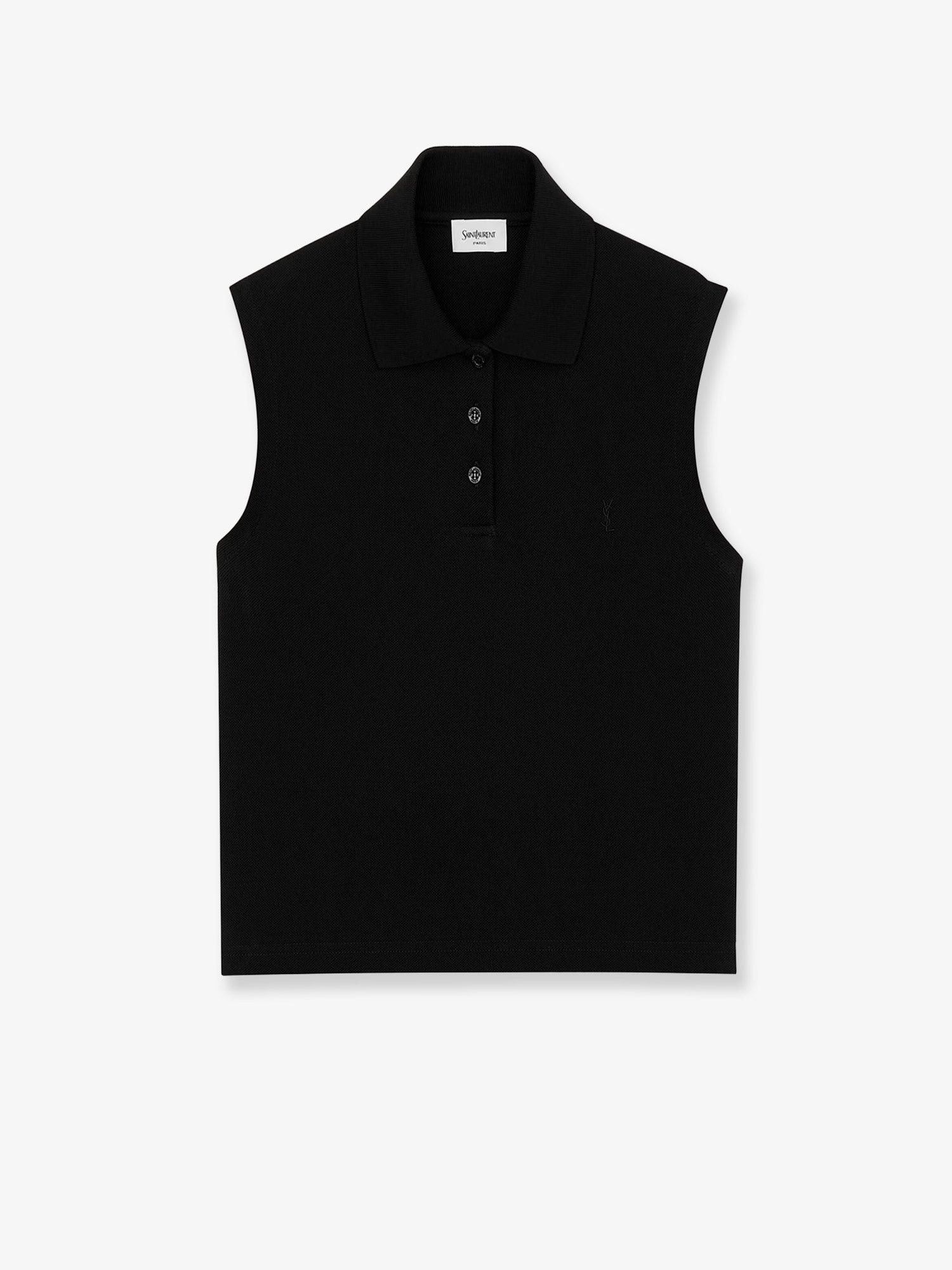 Yves Saint Laurent Saint Laurent Cassandre cotton polo shirt Tag Size S Women - USA Tariffs Included Size S / US 4 / IT 40 - 1 Thumbnail