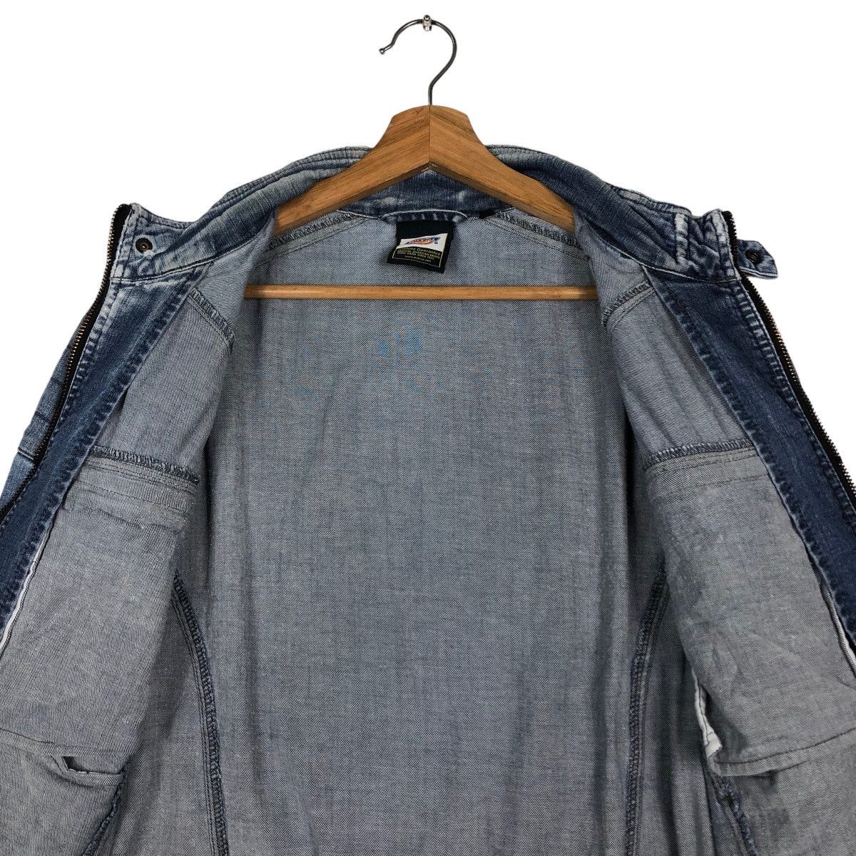 Japanese Brand 🔥Vintage Chore Denim Work Jacket Dickies Size US L / EU 52-54 / 3 - 14 Thumbnail