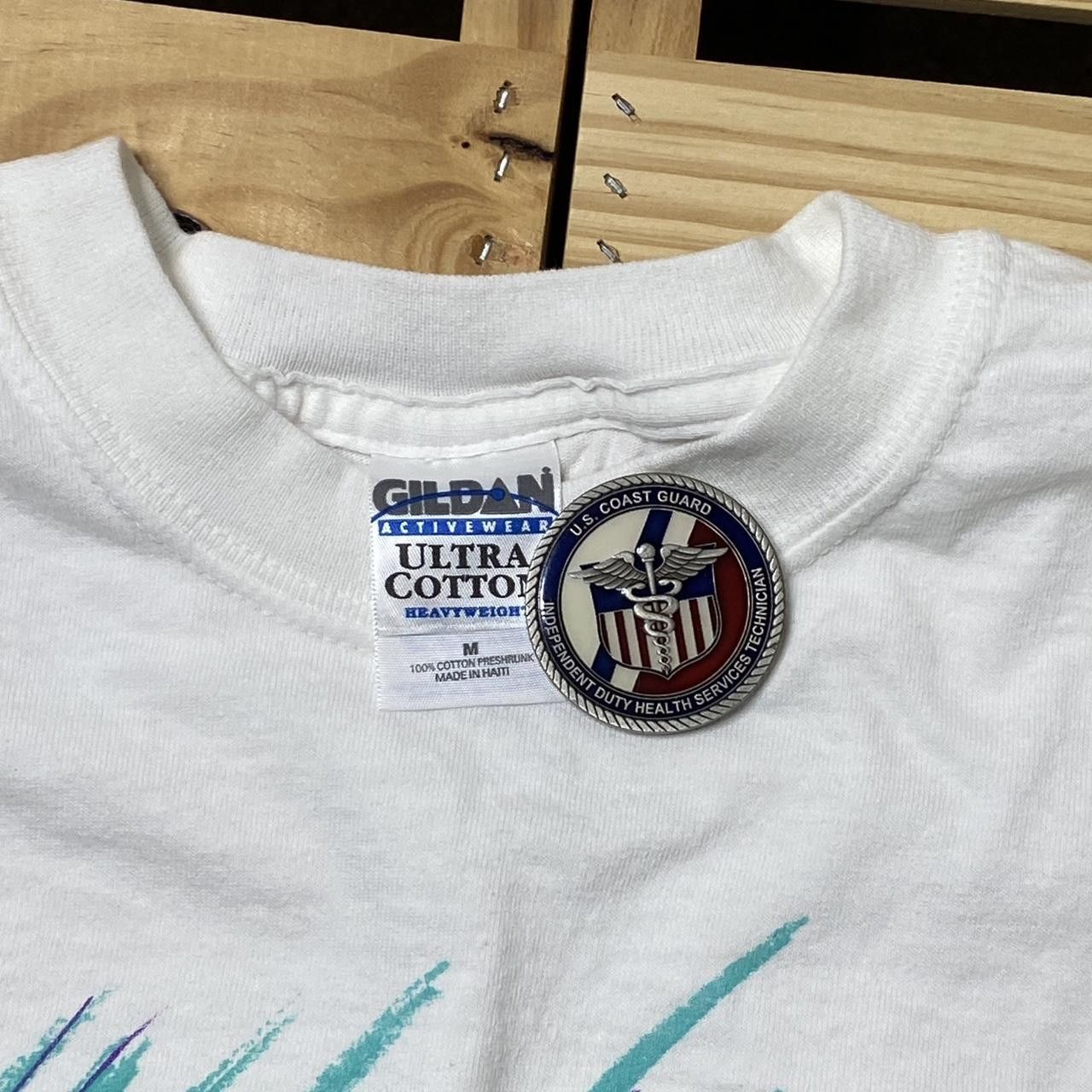 Gildan Vintage Pensacola, FL Seahorse White Nature Tee Size Medium Size US M / EU 48-50 / 2 - 3 Thumbnail