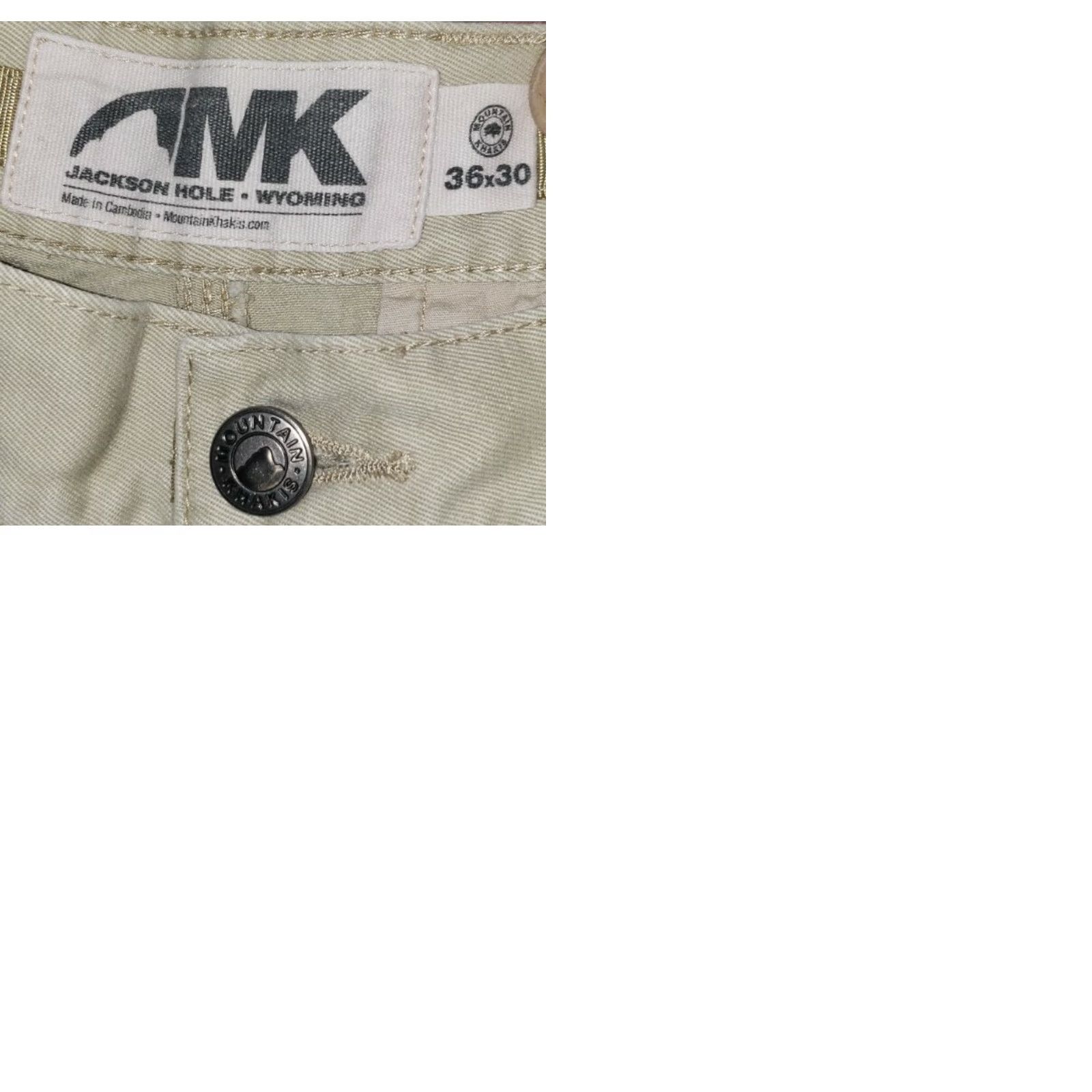Mountain Khakis Mountain Khakis Light Tan Chino Hiking Work Casual Pants Men's 36X30 Regular Bootcut Canvas 100% Cotton Size US 36 / EU 52 - 9 Thumbnail