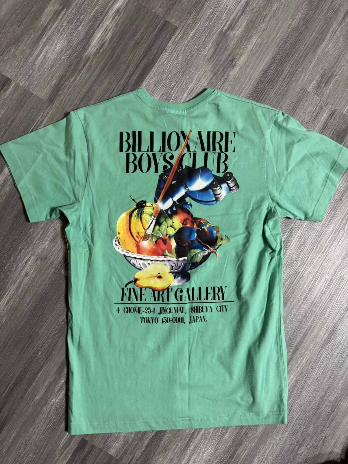 Billionaire Boys Club Green BBC Tee Size US M / EU 48-50 / 2 - 2 Thumbnail