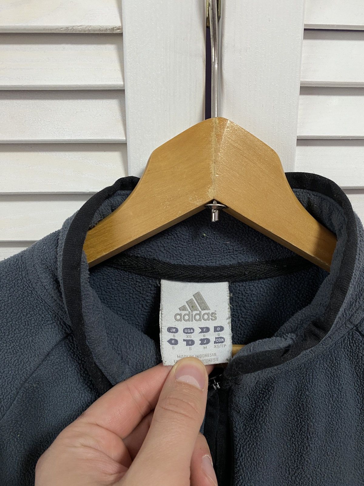Adidas × Vintage 📽️ Vintage 80s Adidas 1/4 zip sweatshirt oversize Streetwear Size US S / EU 44-46 / 1 - 6 Thumbnail