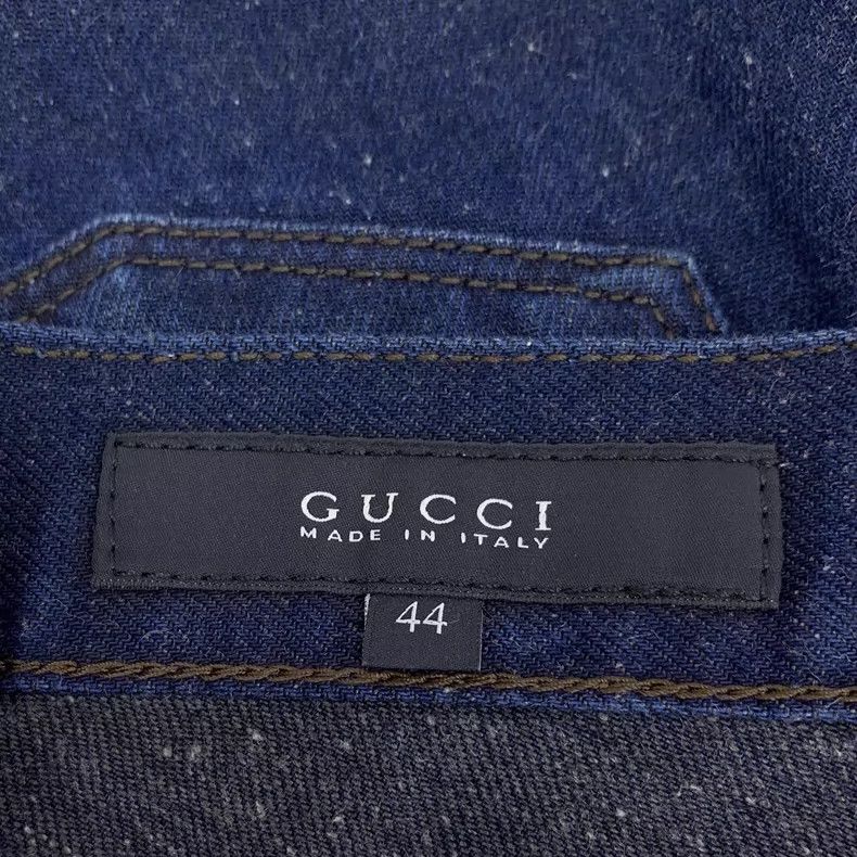 Gucci Gucci Dark blue cotton casual denim trousers 2504-Nextarrow Size US 28 / EU 44 - 6 Thumbnail