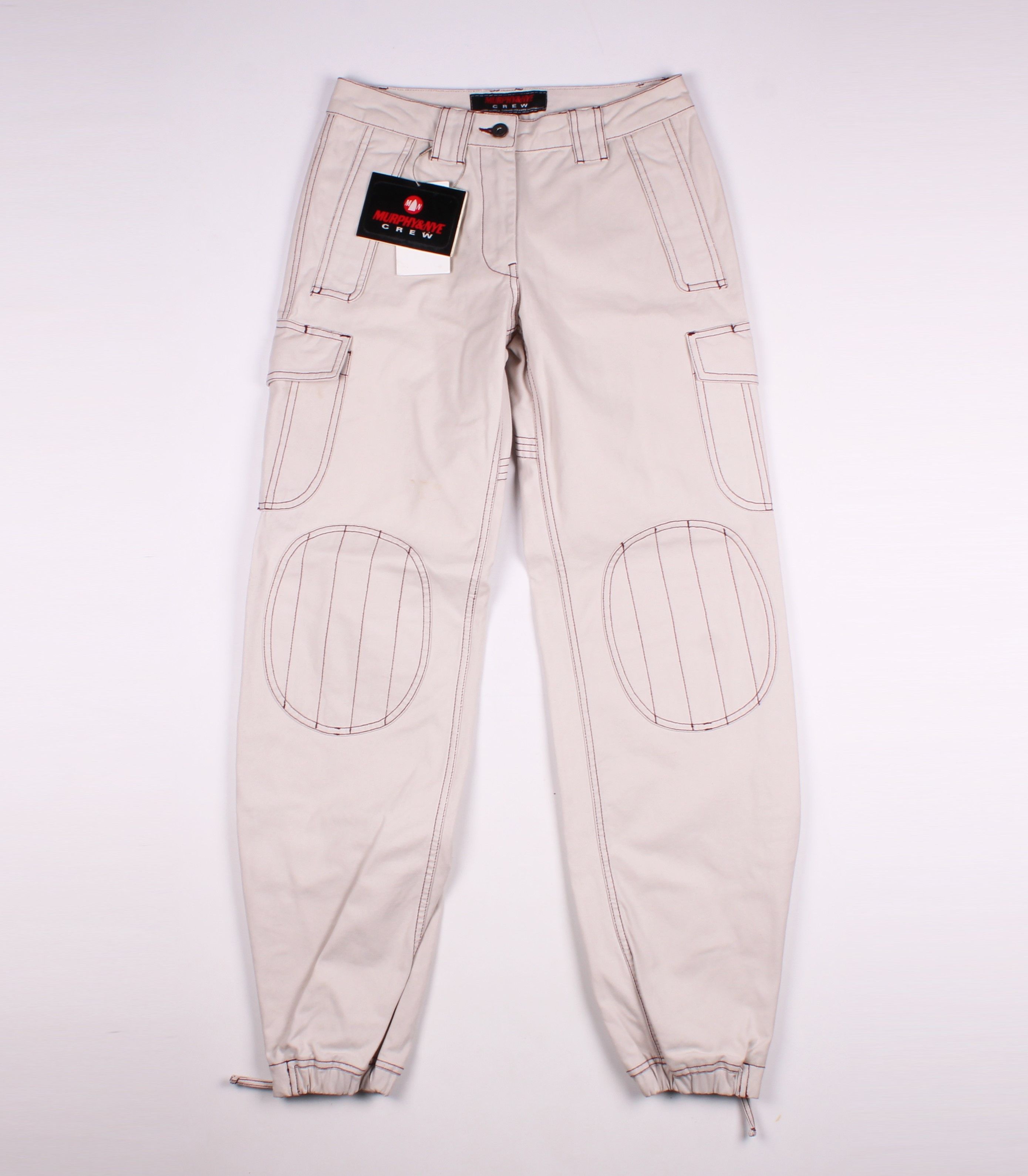 image of Murphy & Nye By Miss Sixty Forces Crew Trousers Pants in Grey, Women's (Size 28)