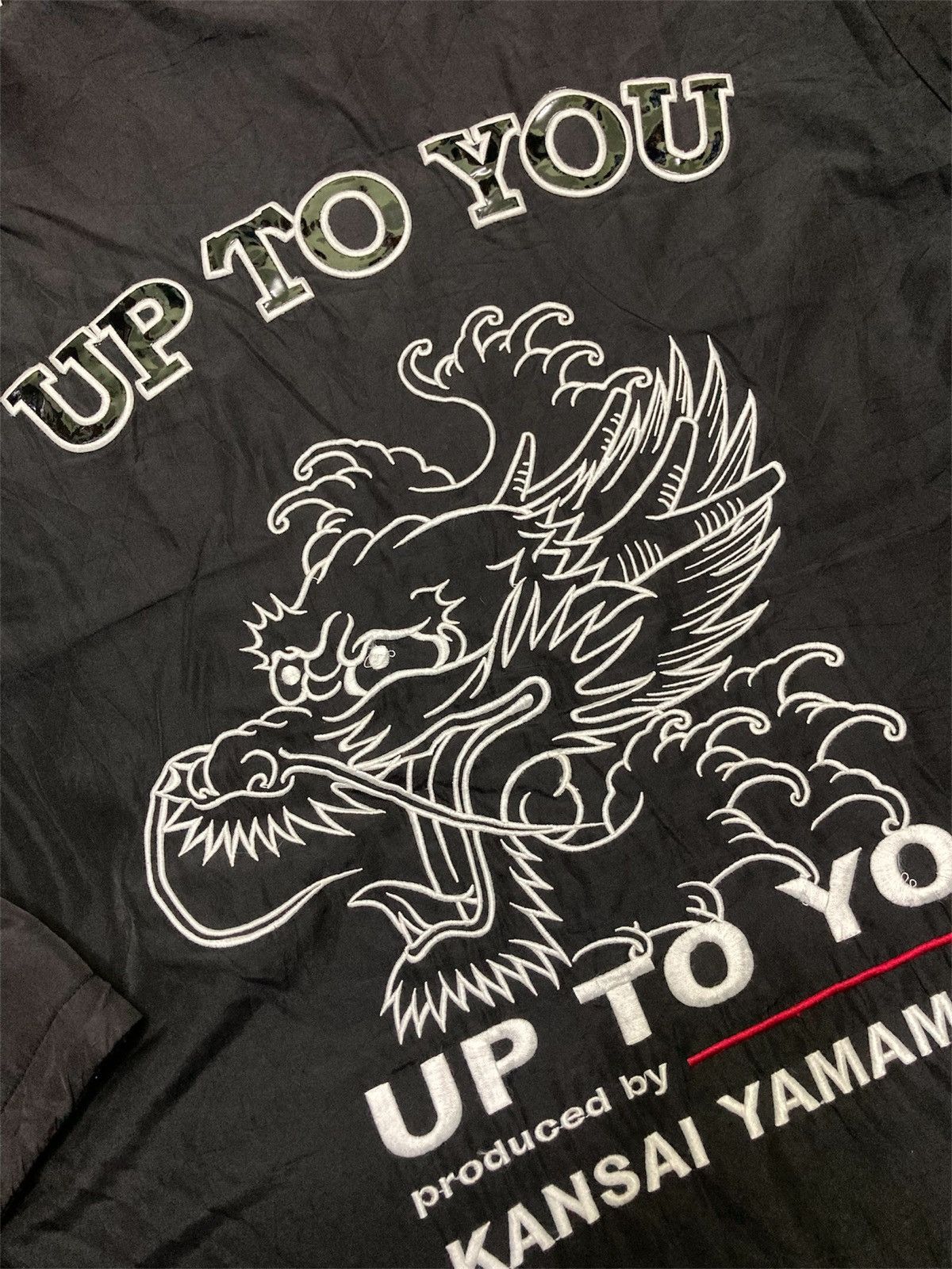 Kansai Yamamoto Vintage Kansai Yamamoto Embroidered Reversible Jacket Size US L / EU 52-54 / 3 - 4 Thumbnail