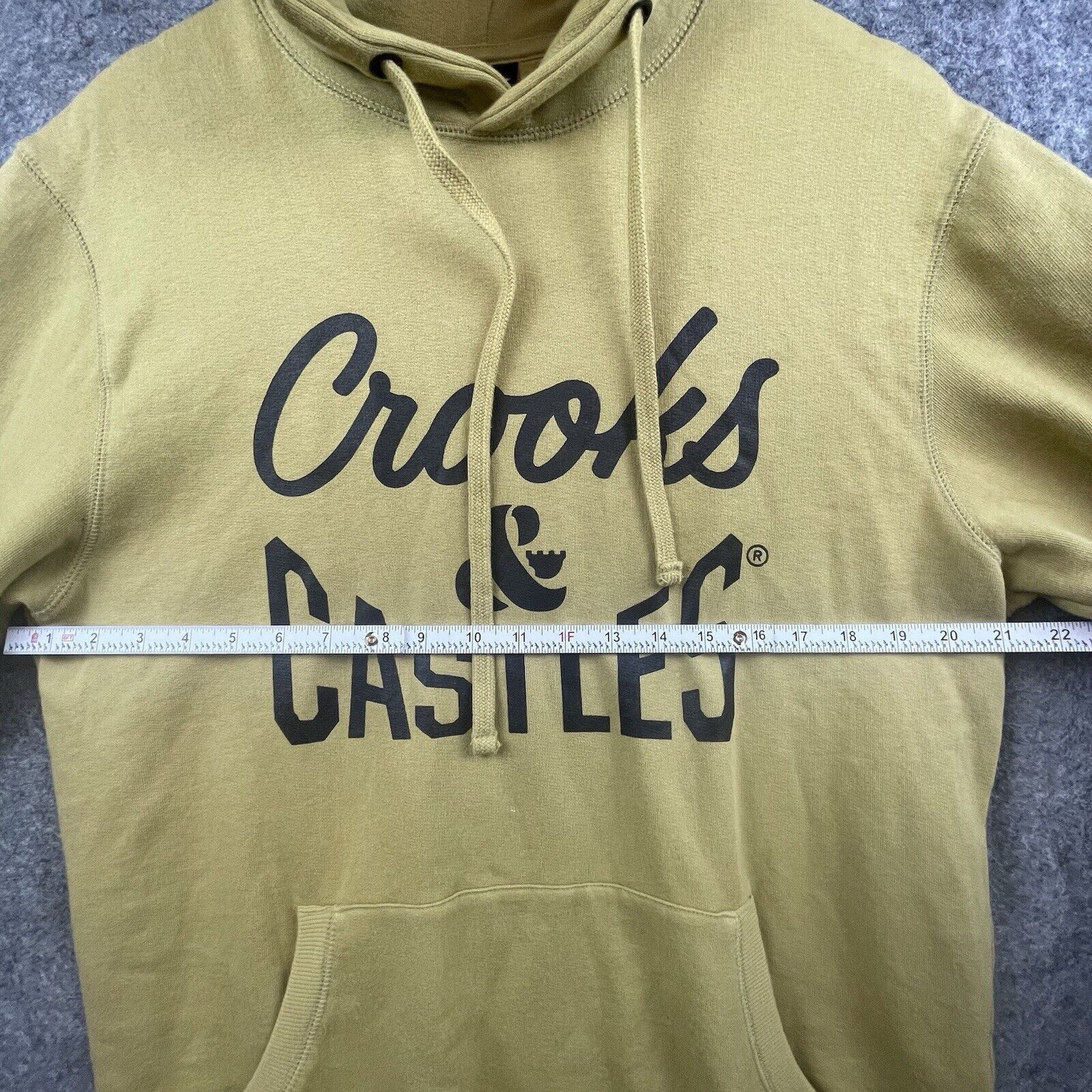 Crooks & Castles Crooks & Castles Hoodie Mens Medium Spellout Logo Streetwear Size US M / EU 48-50 / 2 - 4 Thumbnail