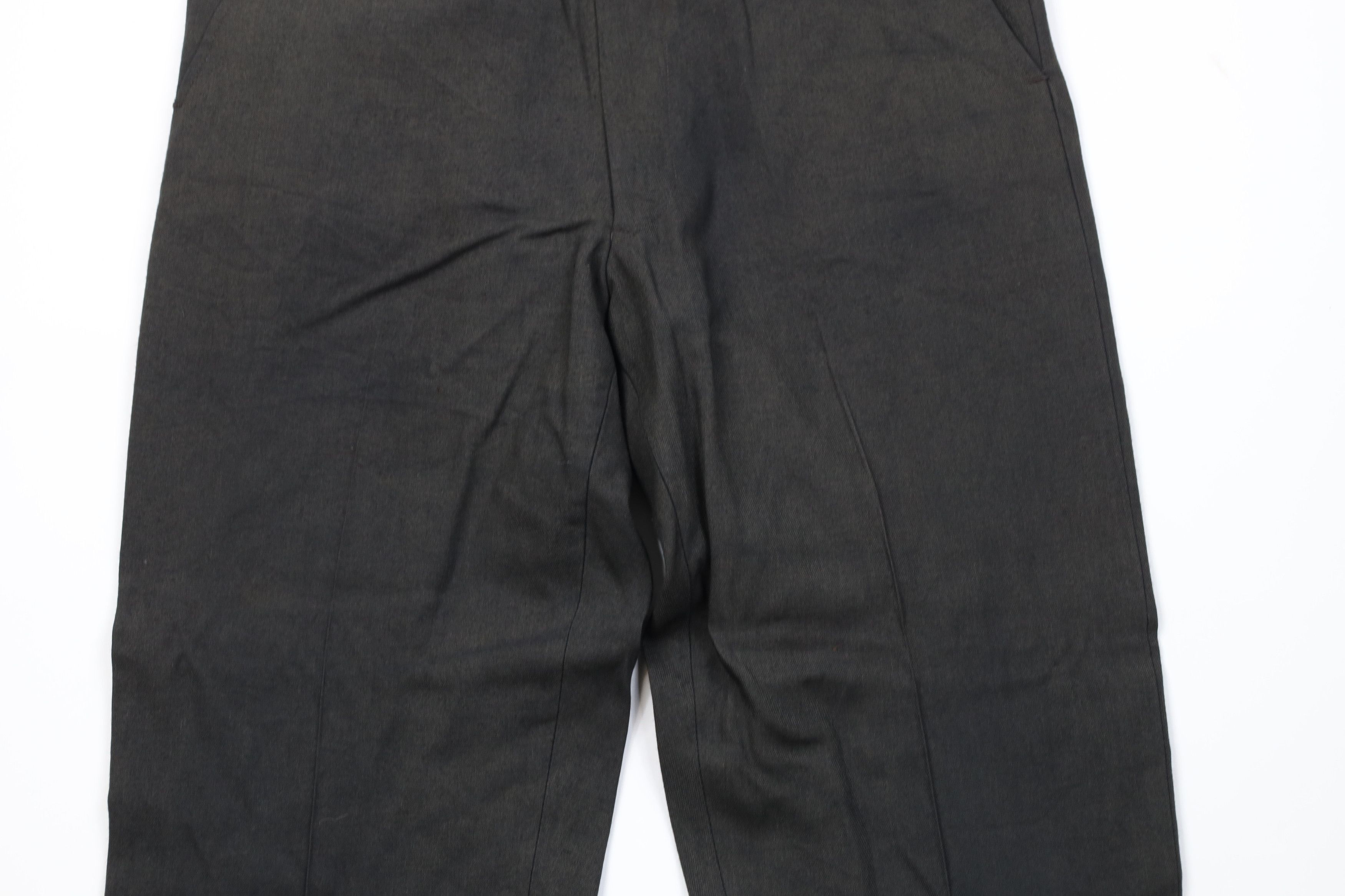 Vintage Vintage 50s Rockabilly Rayon Gabardine Chino Pants USA Size US 32 / EU 48 - 3 Thumbnail