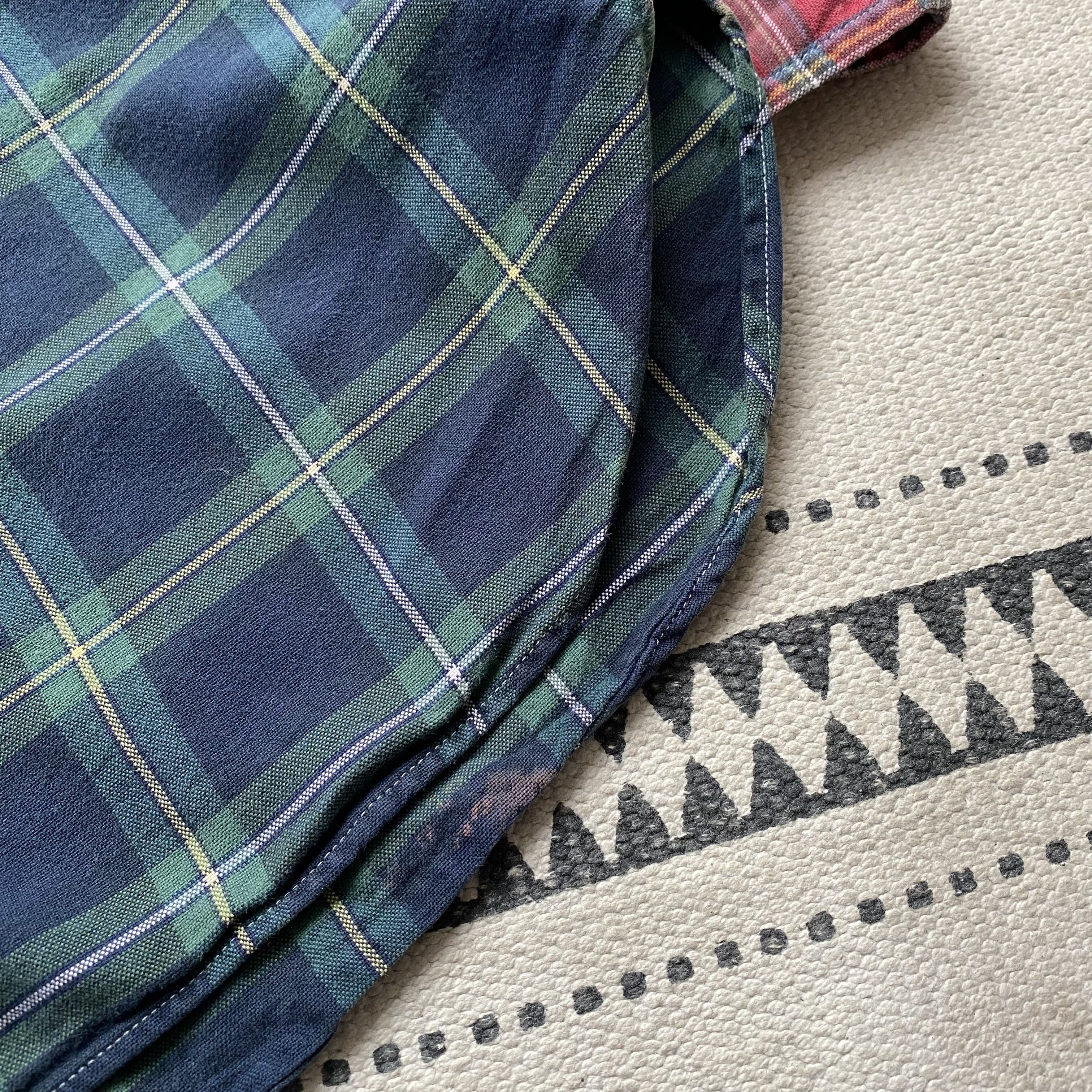 Polo Ralph Lauren Polo Ralph Lauren Flannel Rebuild Shirt Button Up Size US S / EU 44-46 / 1 - 8 Thumbnail
