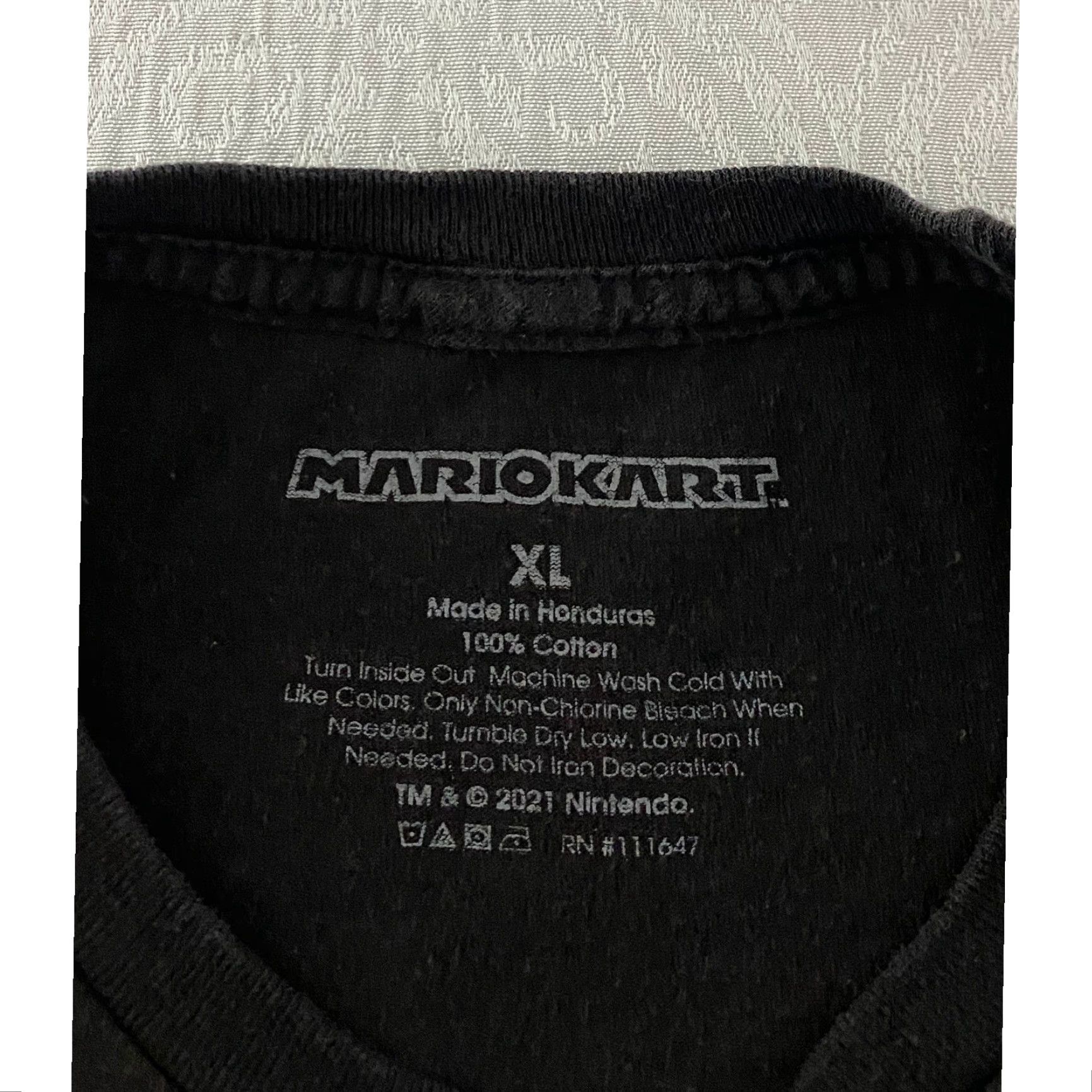 Nintendo Nintendo Mario Kart 1992 Famicom Graphic Tee Mens XL Black Short Sleeve 2021 Size US XL / EU 56 / 4 - 7 Thumbnail