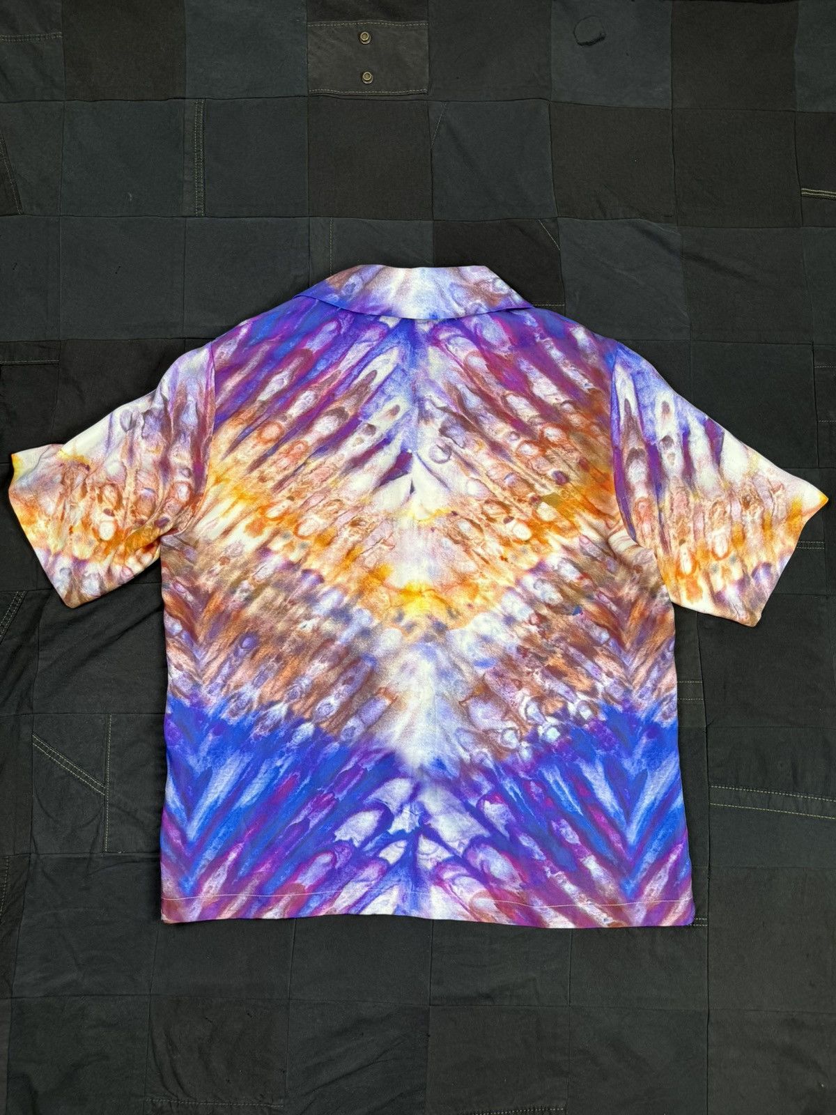 Amiri Tie-dye Silk Shirt Size US L / EU 52-54 / 3 - 3 Thumbnail