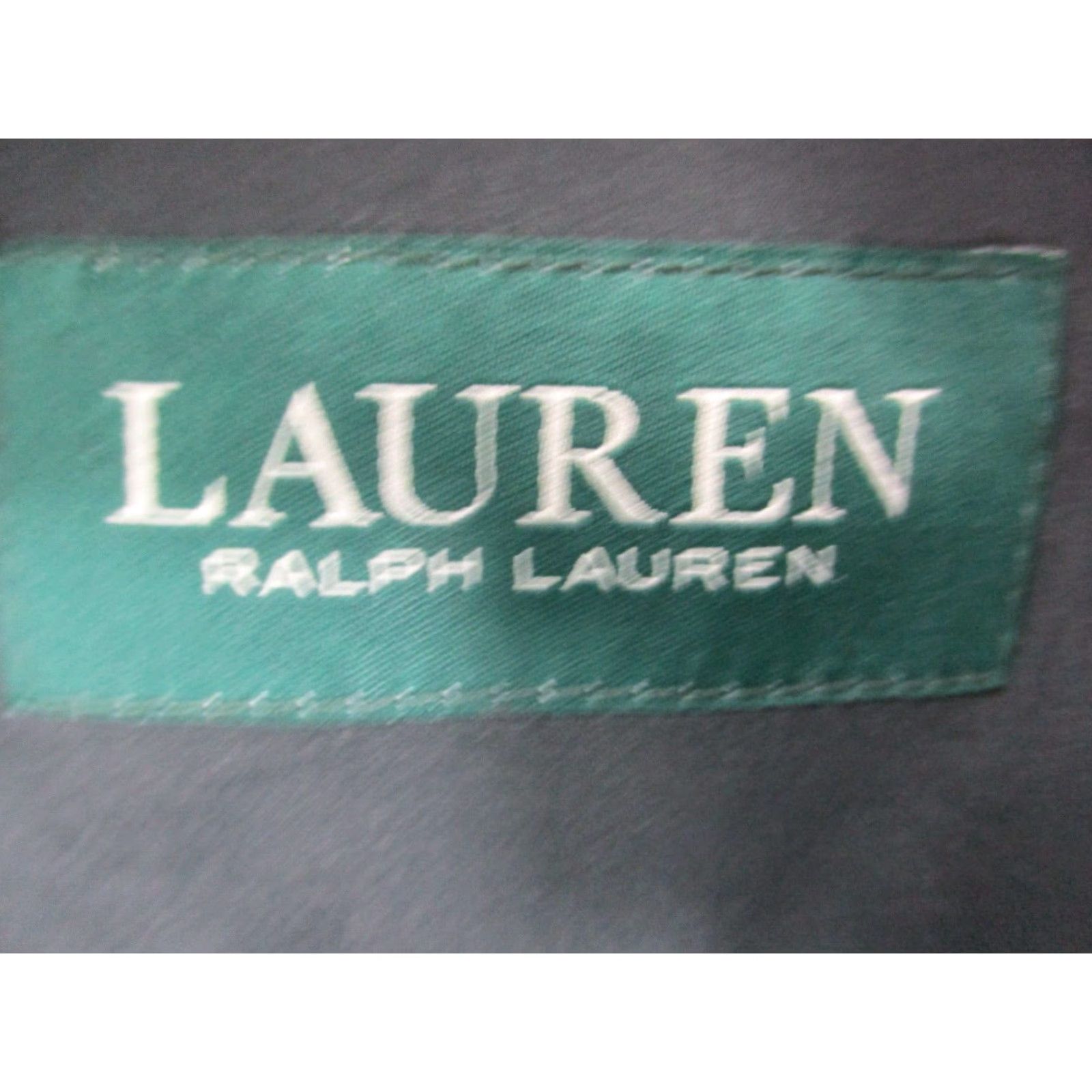 Ralph Lauren LAUREN RALPH LAUREN Wool Blazer Sport Jacket 46R Dark Gray Mens Blazer Notch Lapel Single-Breasted Two-Button Front 46 Chest 46R) Size 46R - 4 Thumbnail