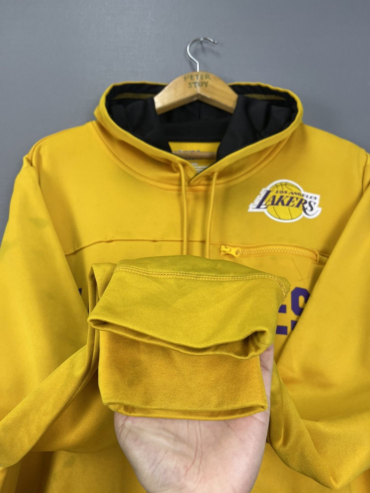 NBA NBA LA Larkers Hoodie Size US XL / EU 56 / 4 - 10 Thumbnail