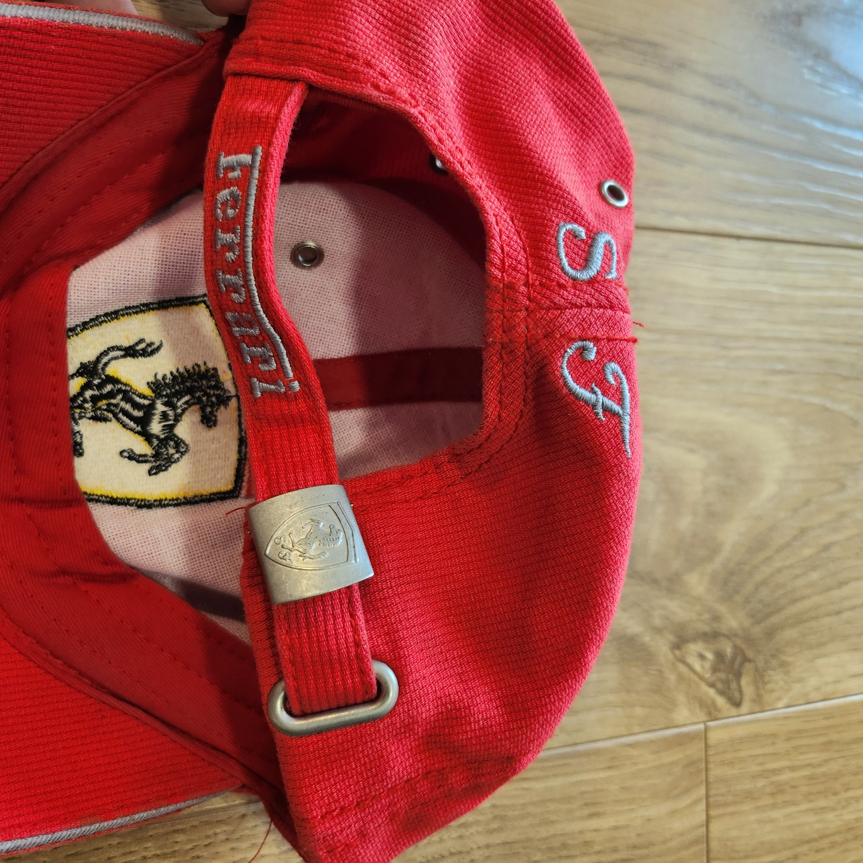 Ferrari Embroidery Official Ferrari Italy Cap Size ONE SIZE - 4 Thumbnail