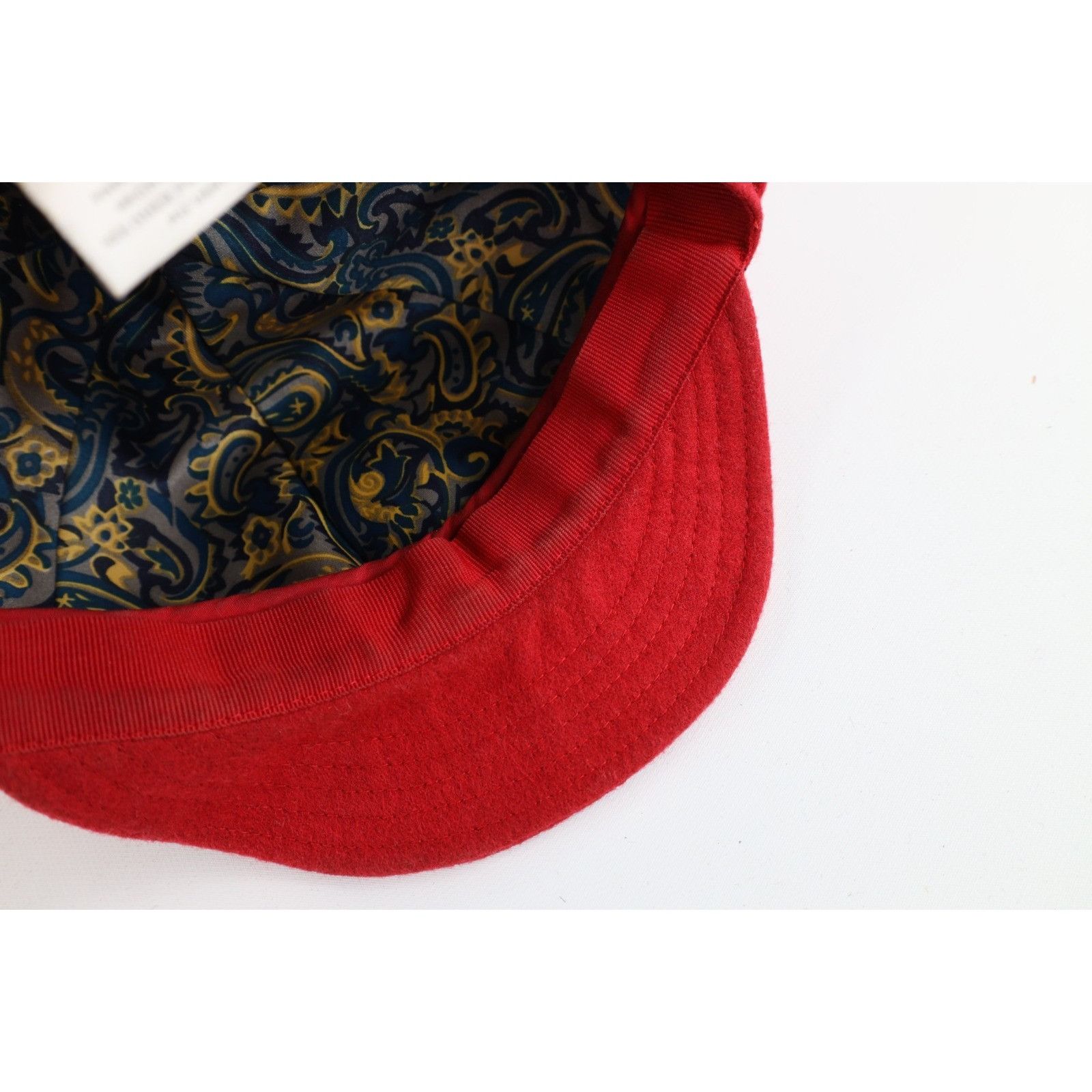 Vintage Vintage 90s Babydoll Braided Leather Wool Newsboy Hat Cap Size ONE SIZE - 8 Thumbnail