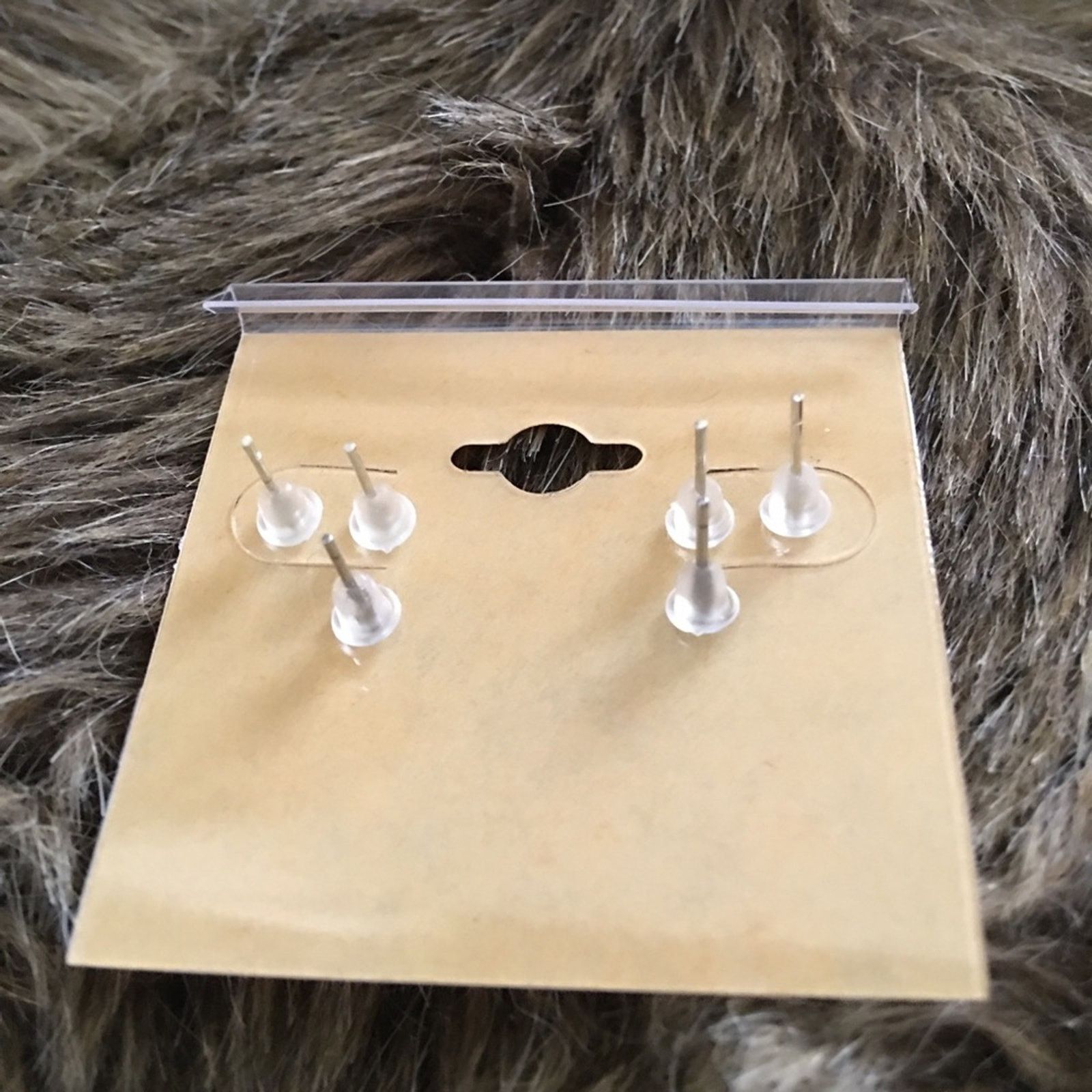 Vintage Vintage set of three pairs pierced earrings Size ONE SIZE - 4 Thumbnail