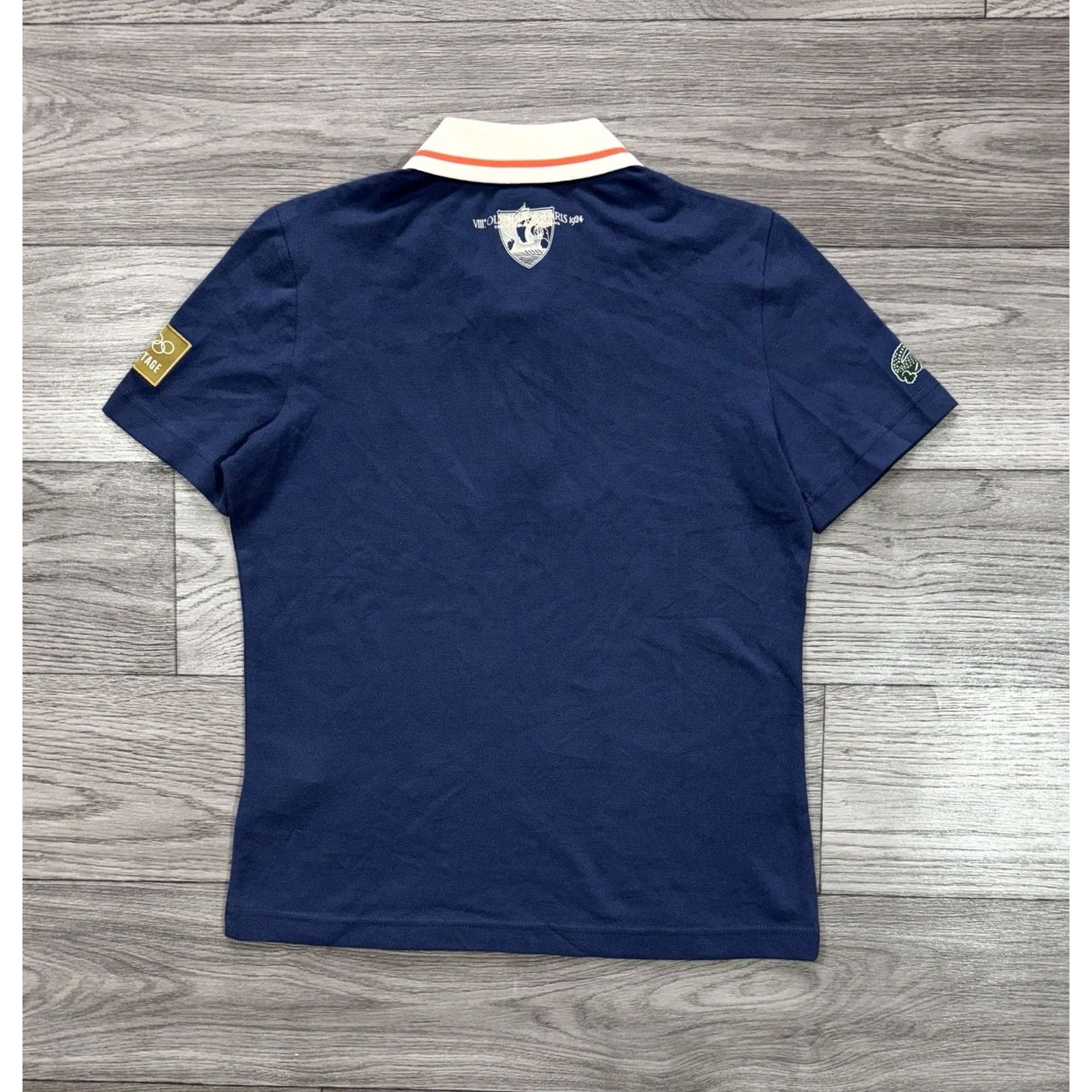 Lacoste Lacoste Polo Shirt The Heritage Collection Paris 1924 Navy Womens Size 38 Short Sleeve Shirt Womens Size XS / US 0-2 / IT 36-38 - 2 Thumbnail