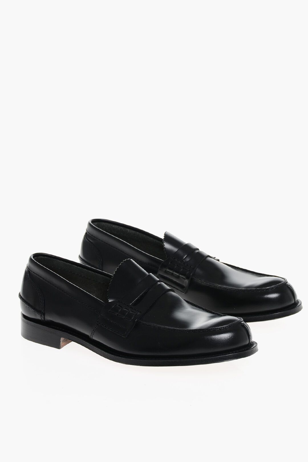 Church's og1mm0325 Leather Loafers in Black Size US 10 / EU 43 - 2 Thumbnail