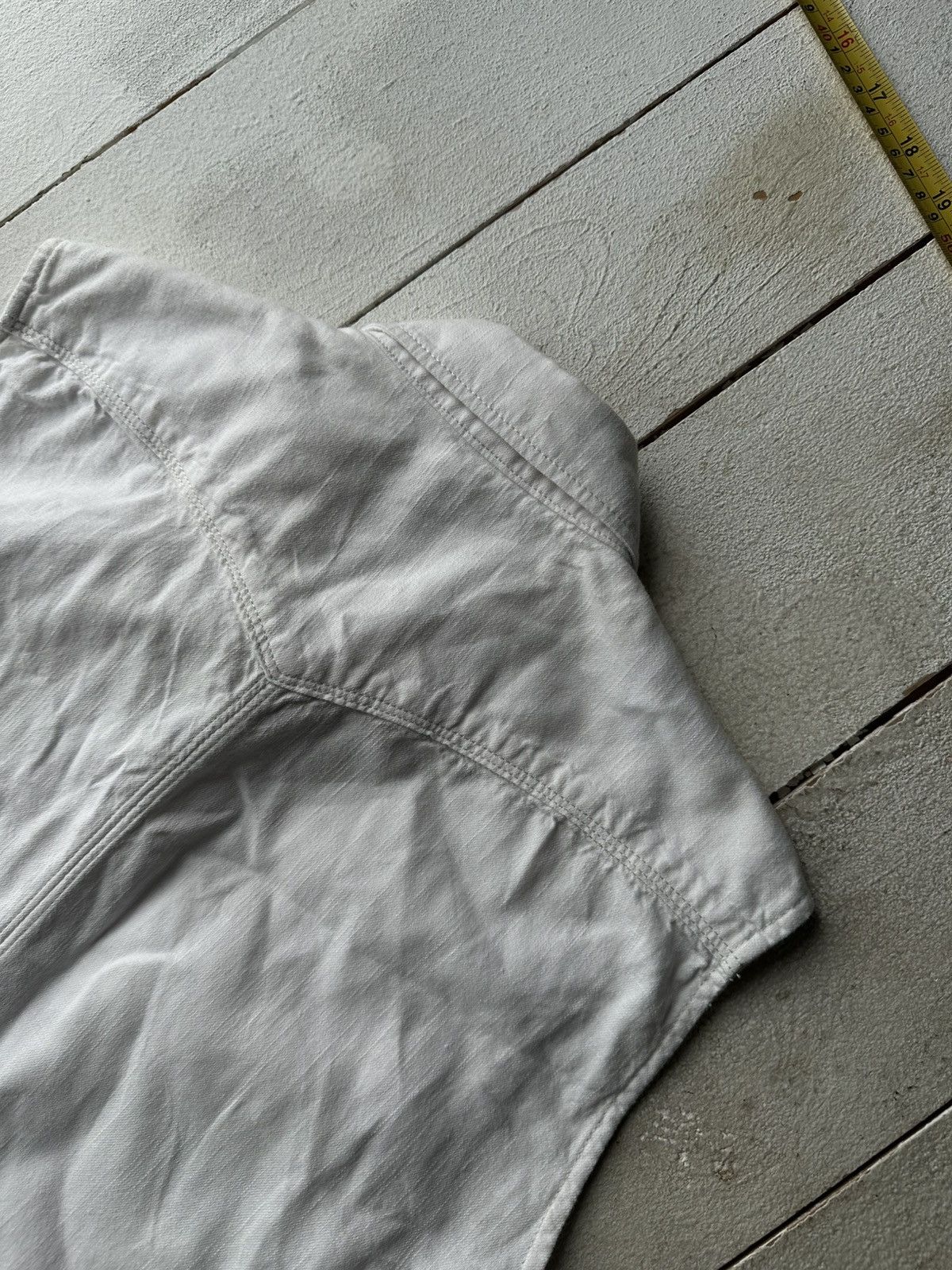 G-Star 🚨VINTAGE G STAR RAW WHITE COTTON VEST sweater RARE Size US M / EU 48-50 / 2 - 11 Thumbnail