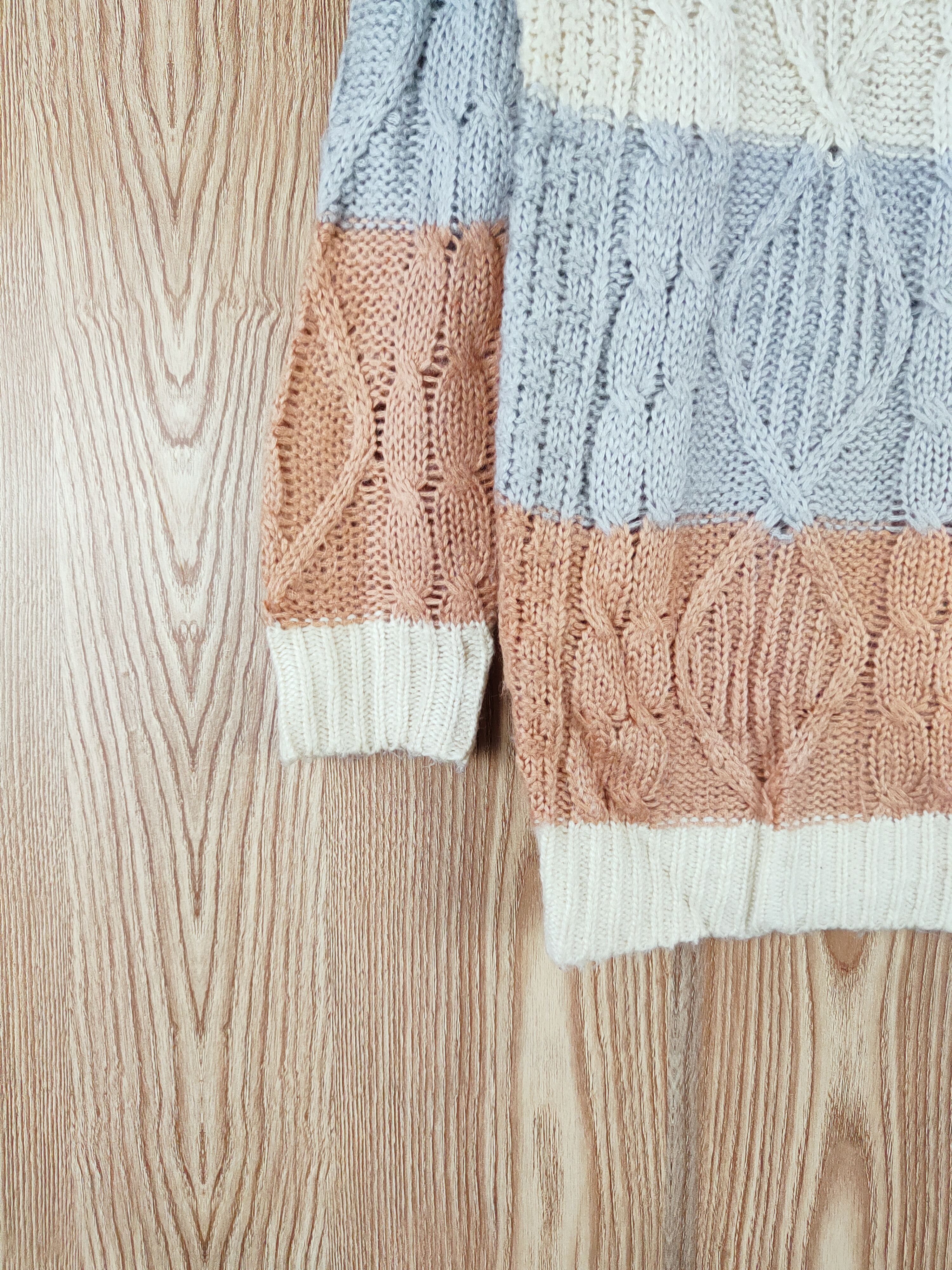 Homespun Knitwear Ingni Cream Knitwear Sweatshirts #W156 Size US M / EU 48-50 / 2 - 4 Thumbnail