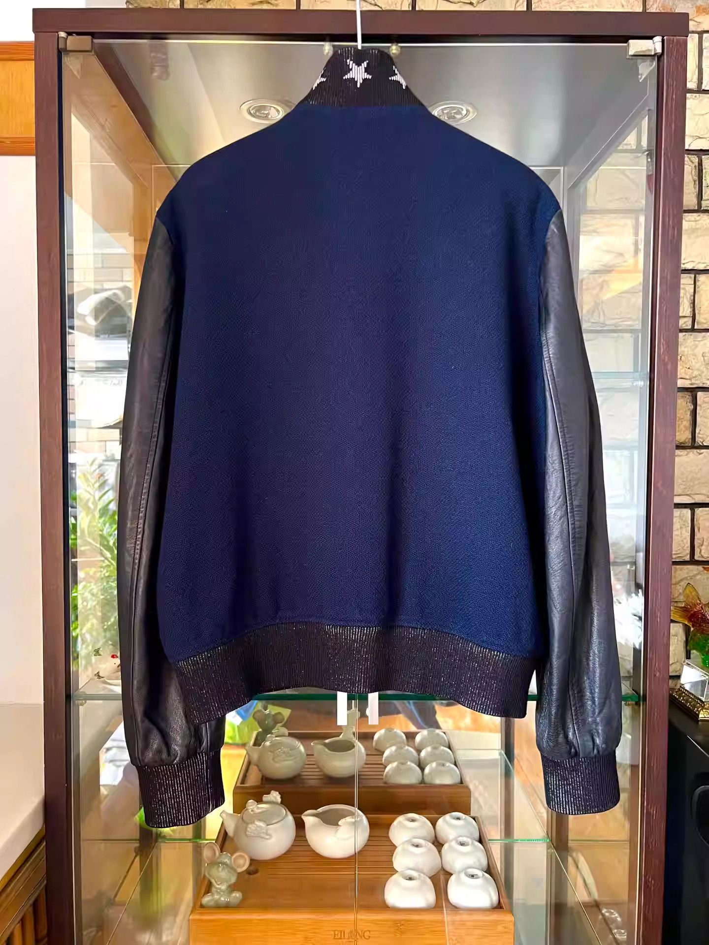 Saint Laurent Paris Saint Laurent Wool Patchwork Baseball Jacket Size US M / EU 48-50 / 2 - 3 Thumbnail