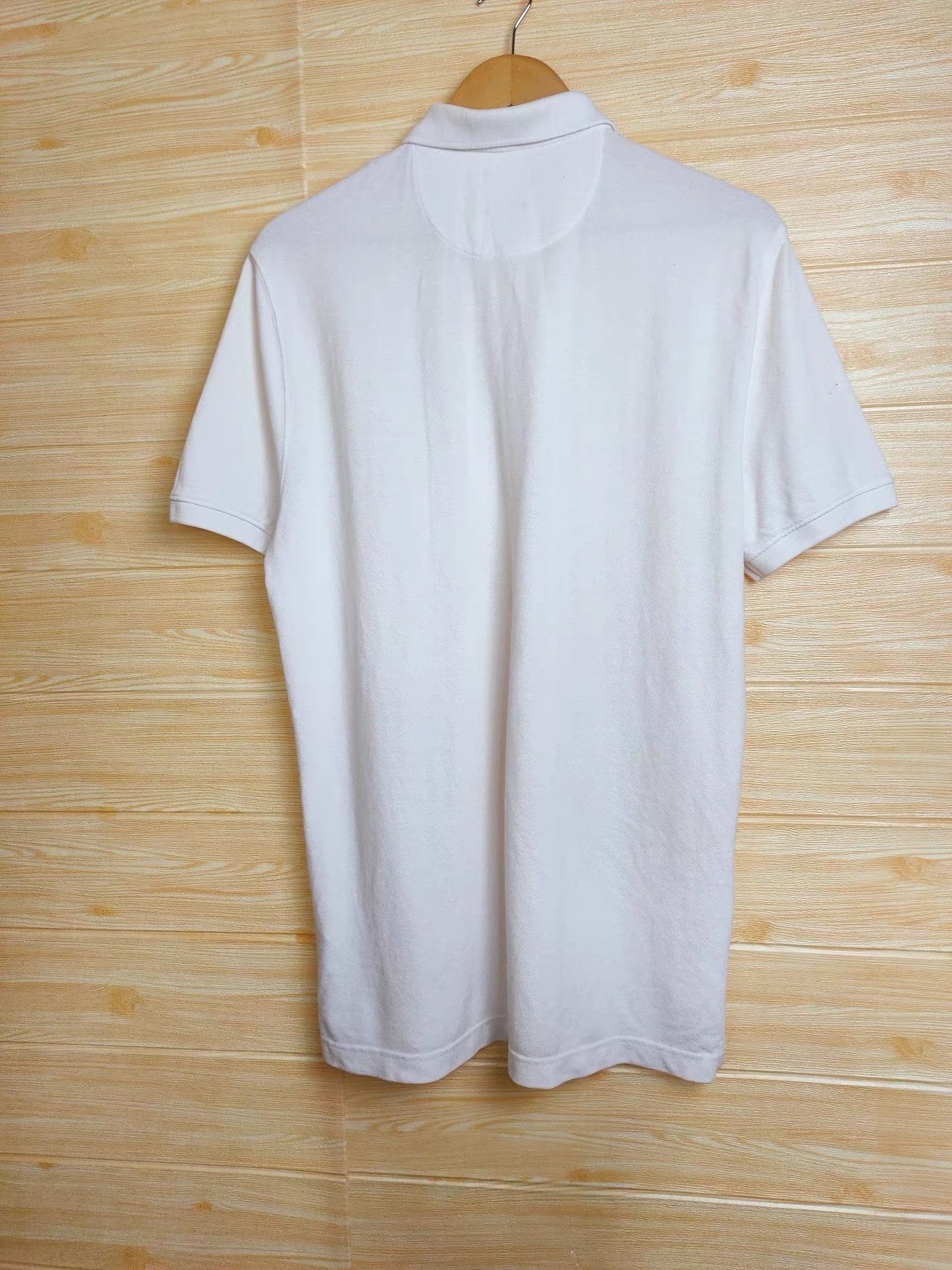 Massimo Dutti Massimo Dutti Men's White Short Sleeve K29 Size US L / EU 52-54 / 3 - 2 Thumbnail